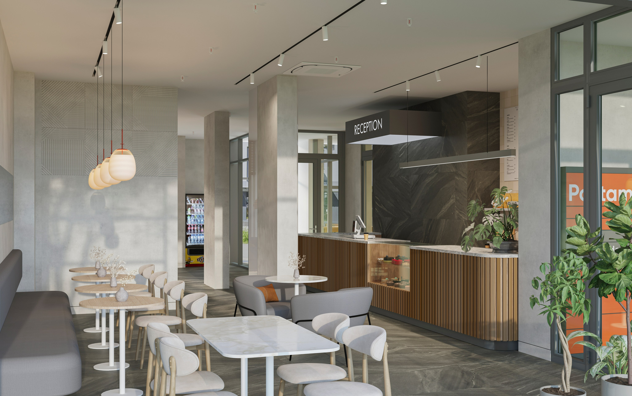 Кафе в Санкт-Петербурге. Дизайн-студия Kapodaki studio