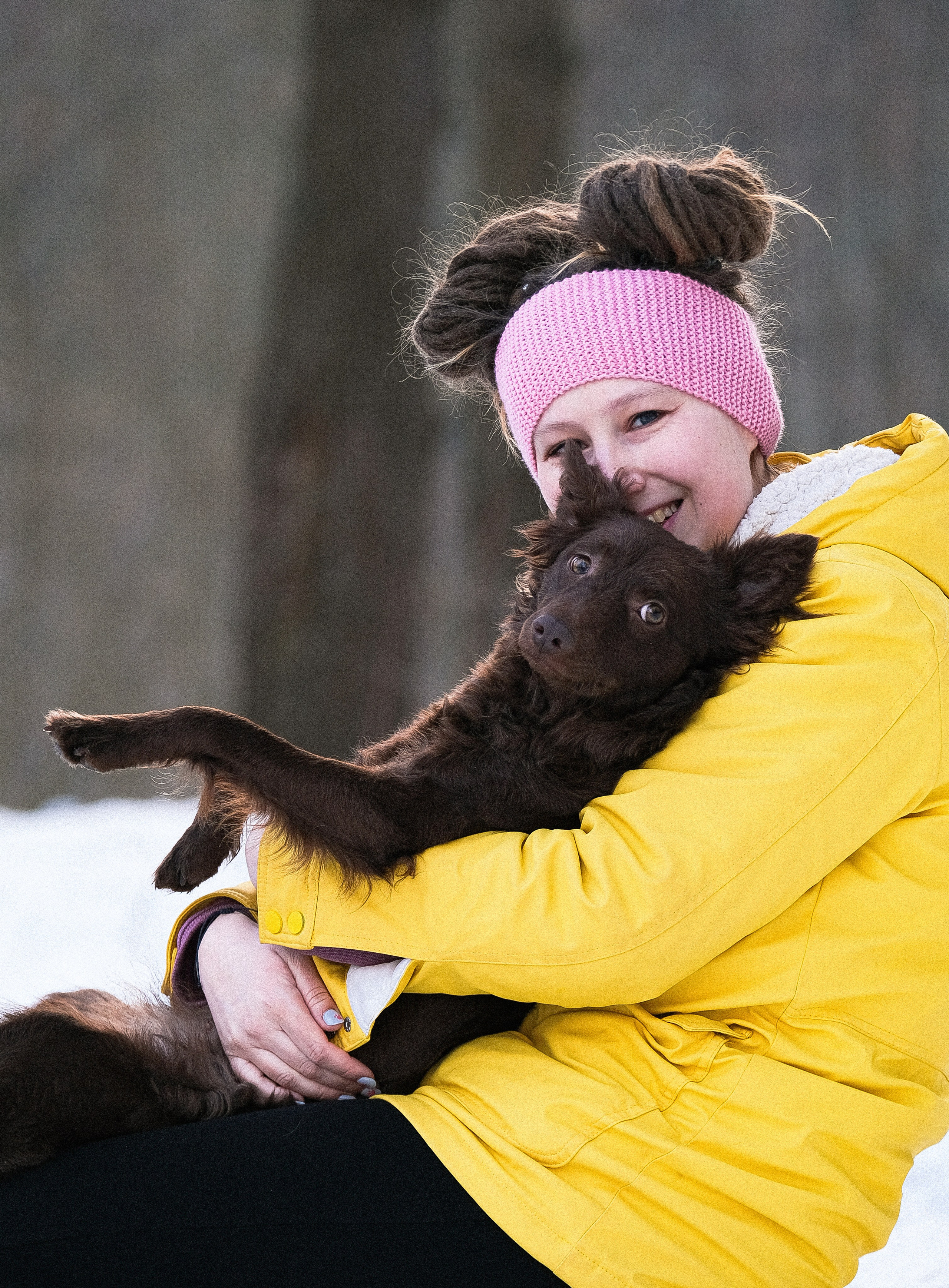 Маша и Одиссея. Фотограф и видеограф анималист Аганина Дарья