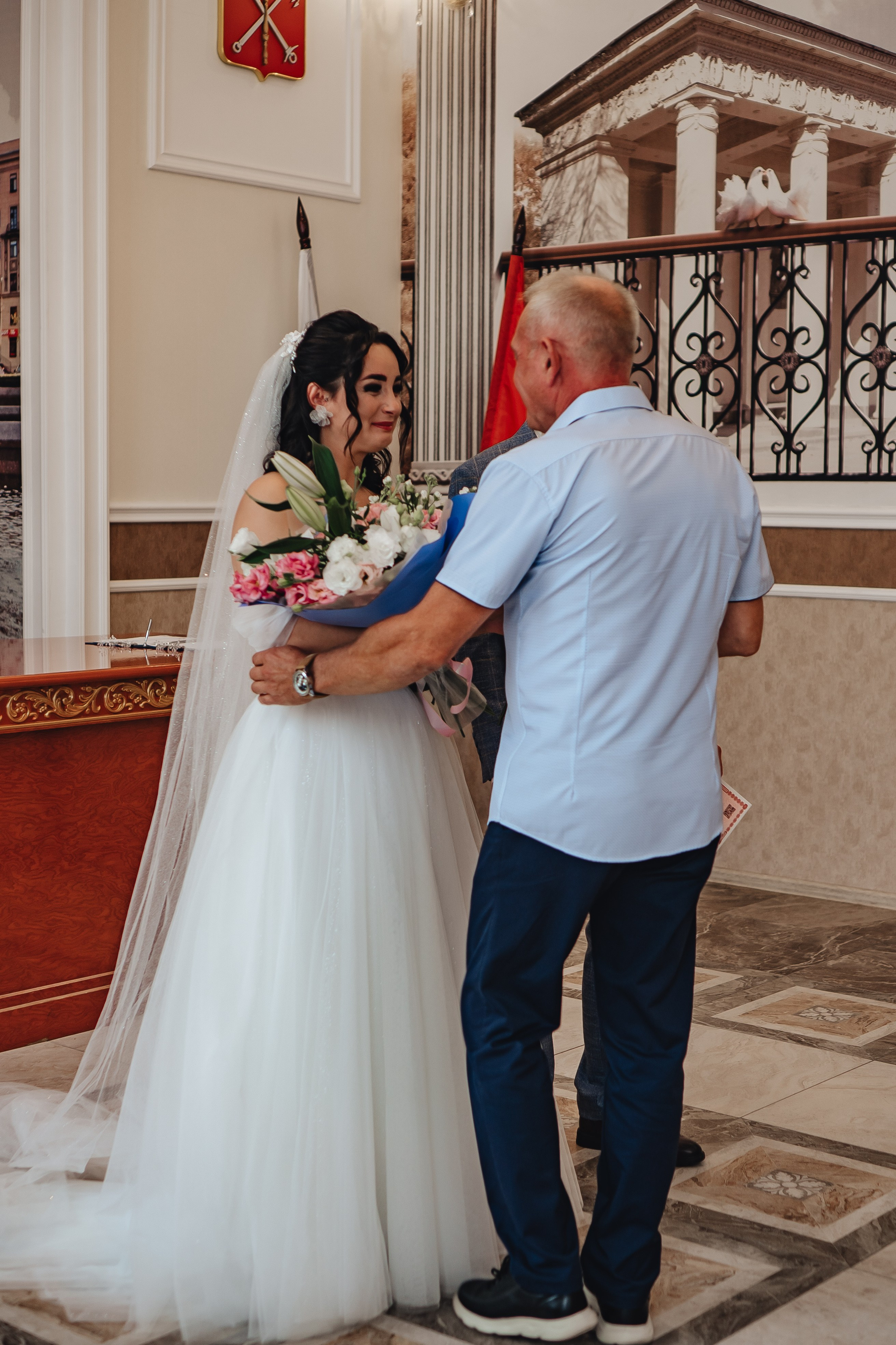 СВАДЕБНАЯ СЬЕМКА В ЗАГСЕ НА МОСКОВСКОМ ПРОСПЕКТЕ. Профессиональный фотограф, Санкт-Петербург — Виктория Богомолова