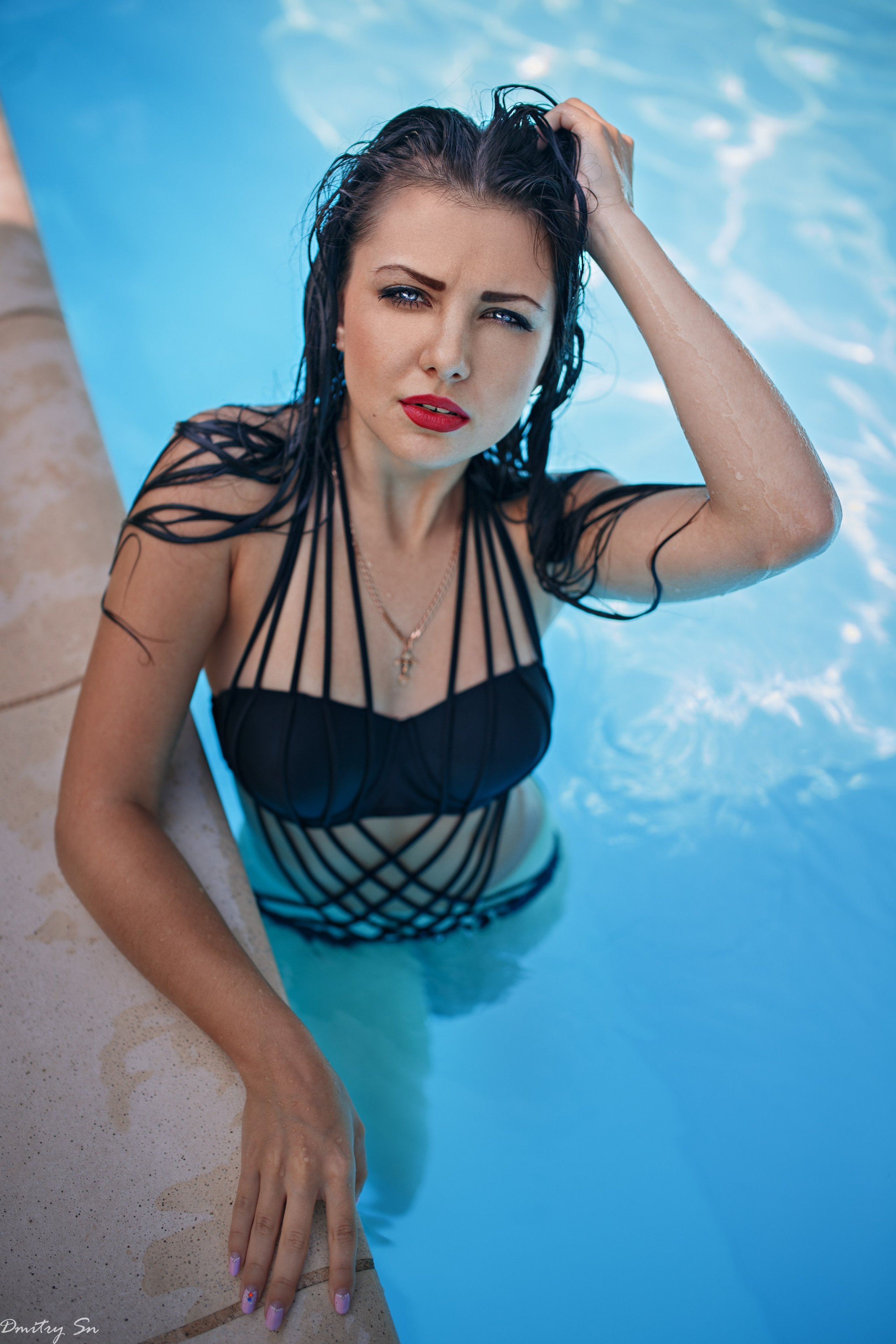 Фотосет с Кристиной в бассейне в формате для «себя»