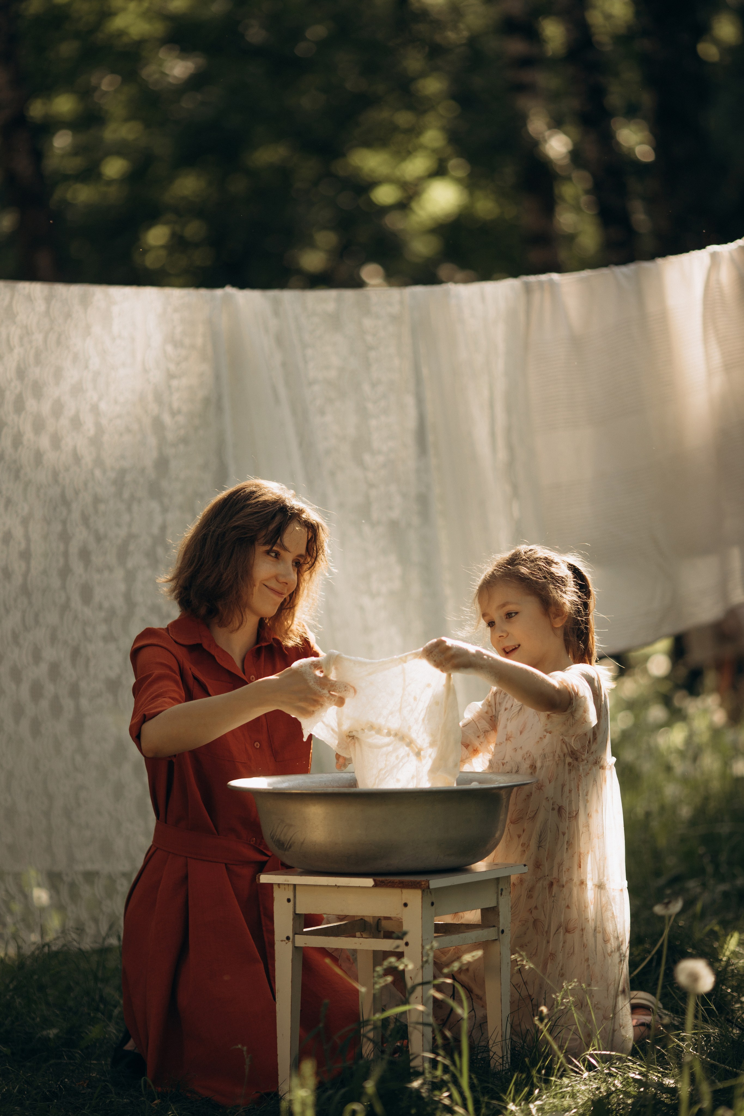 Ксюша, Даша, Миша. Фотограф Людмила Оюн