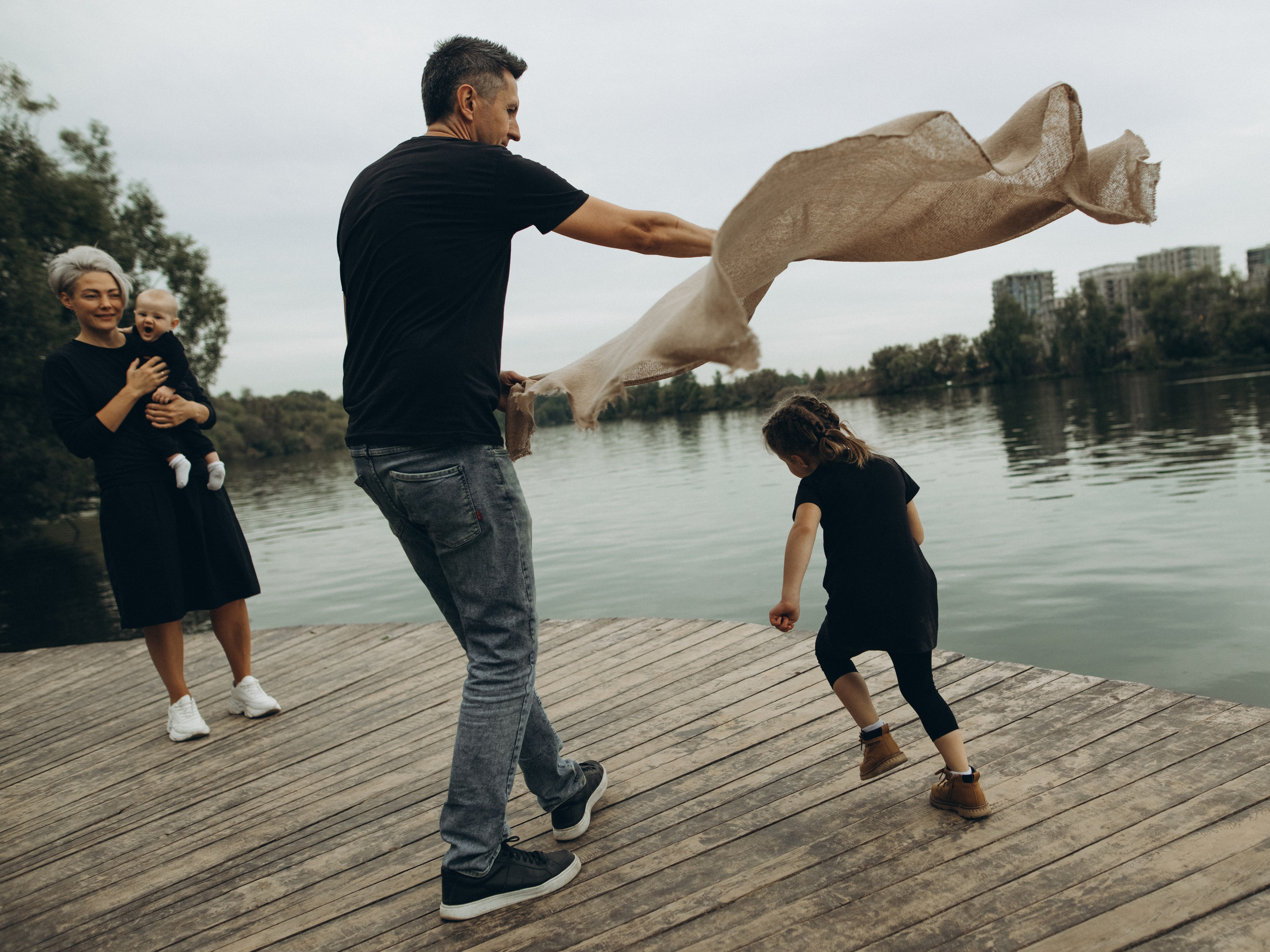 Таня, Ринат, Саша, Марат. Фотограф Людмила Оюн