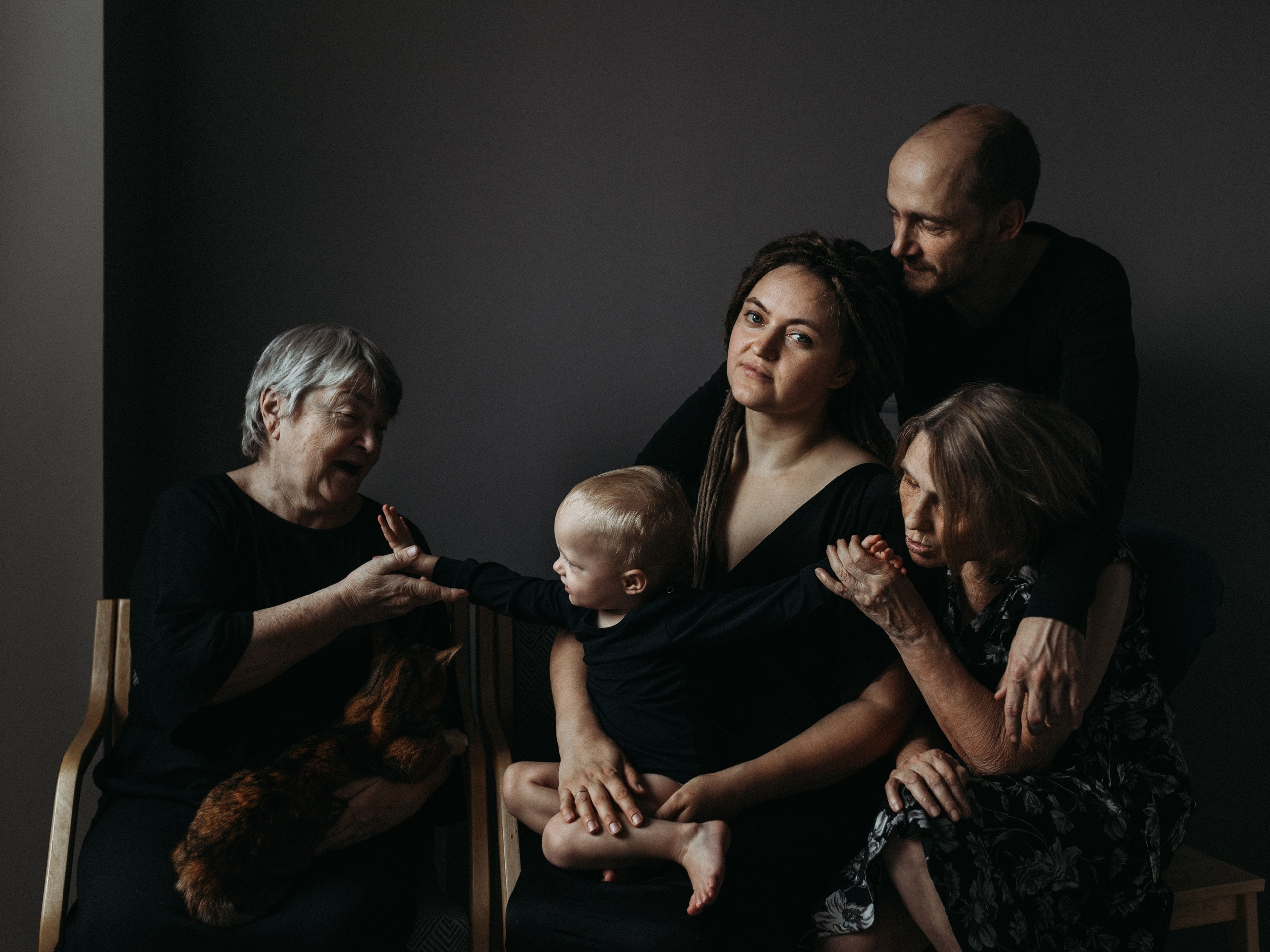 Катя, Артём, Сева, Вова, Дуся. Фотограф Людмила Оюн