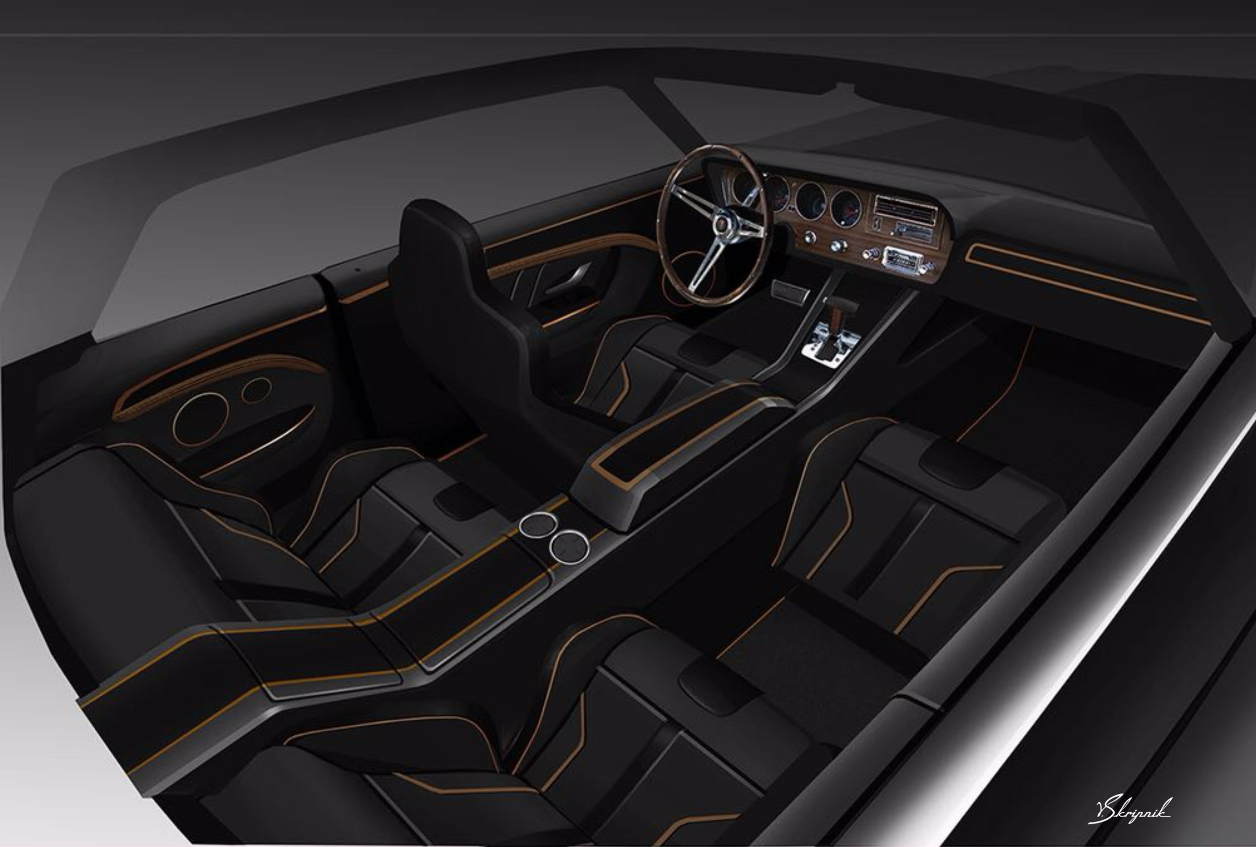 Pontiac GTO 1967 г. Design Yachts and Cars