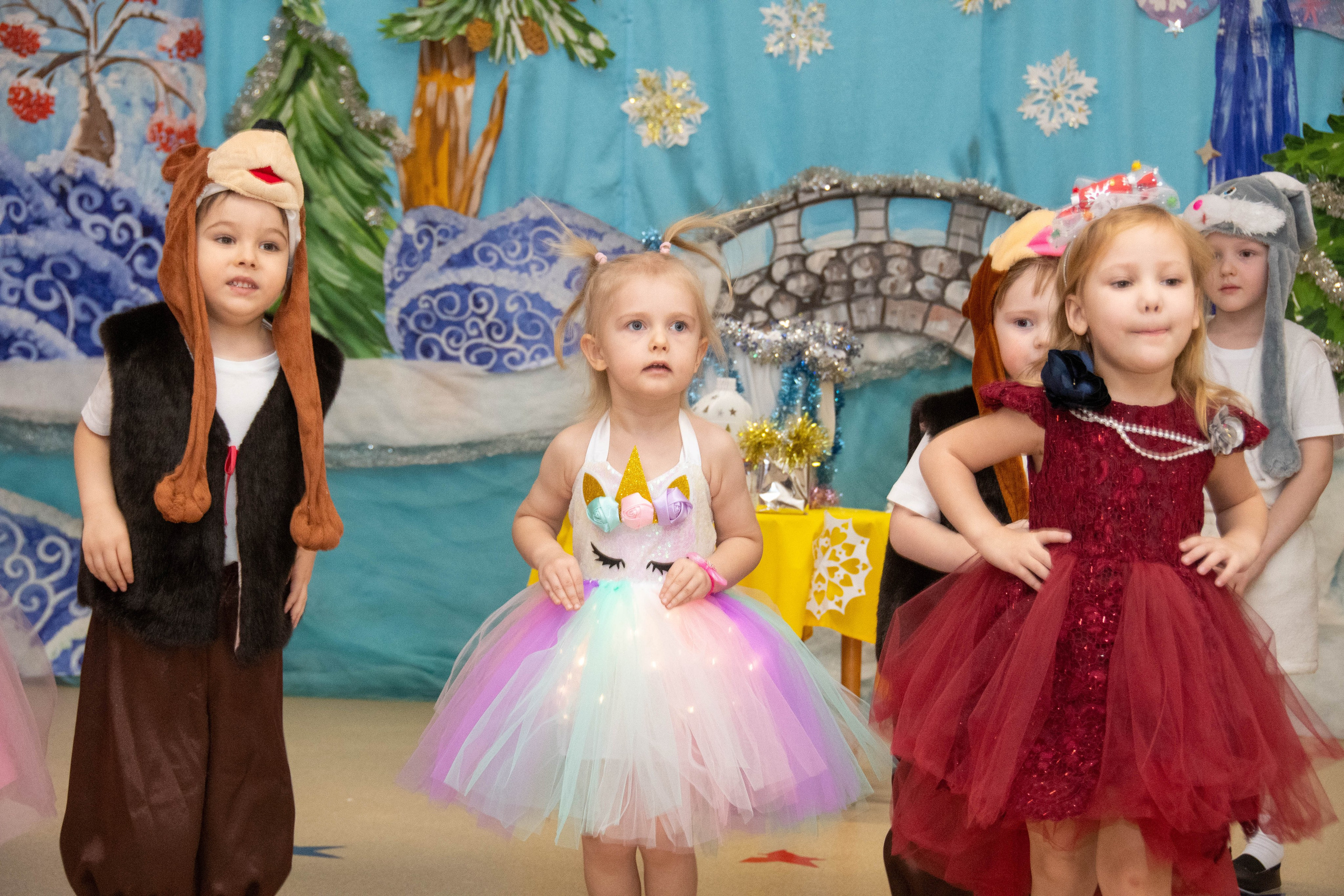 2023 Новый год. Акварель, Первомайка. Репортажный и детский фотограф в Новосибирске