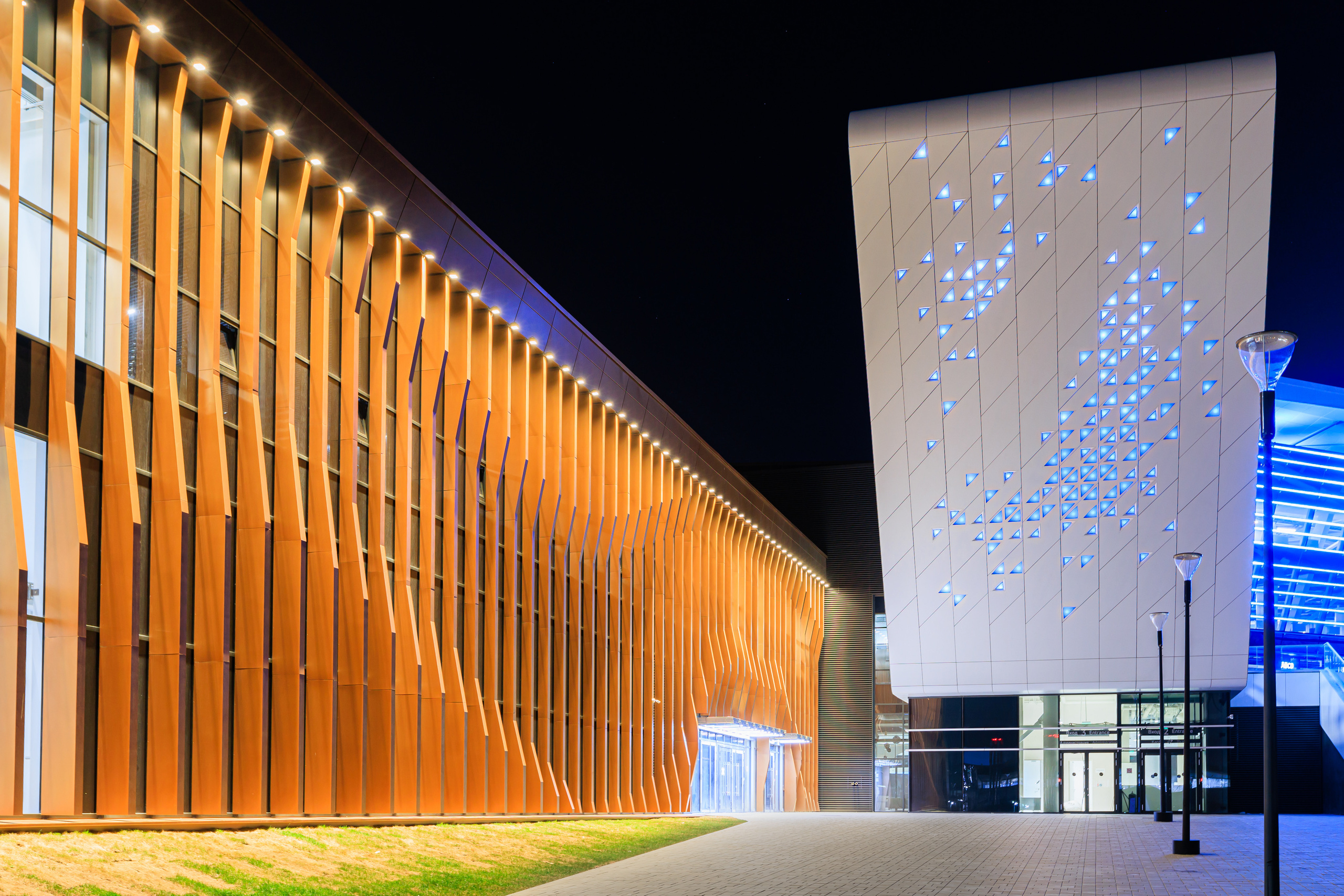 Фотограф для архитектурной съемки объектов Универсиады. Контент для бизнеса в Екатеринбурге Полдень Медиа