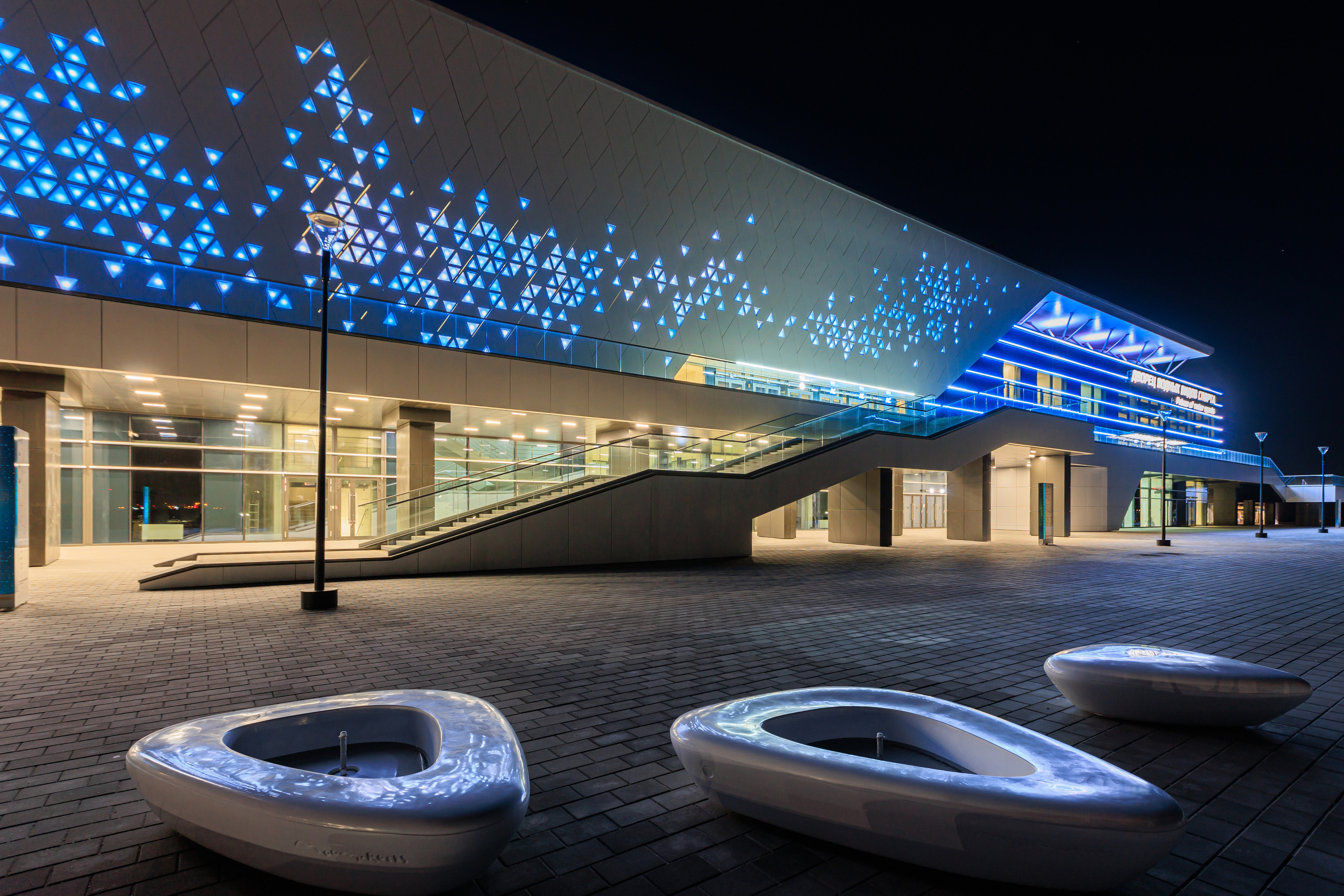 Фотограф для архитектурной съемки объектов Универсиады. Контент для бизнеса в Екатеринбурге Полдень Медиа