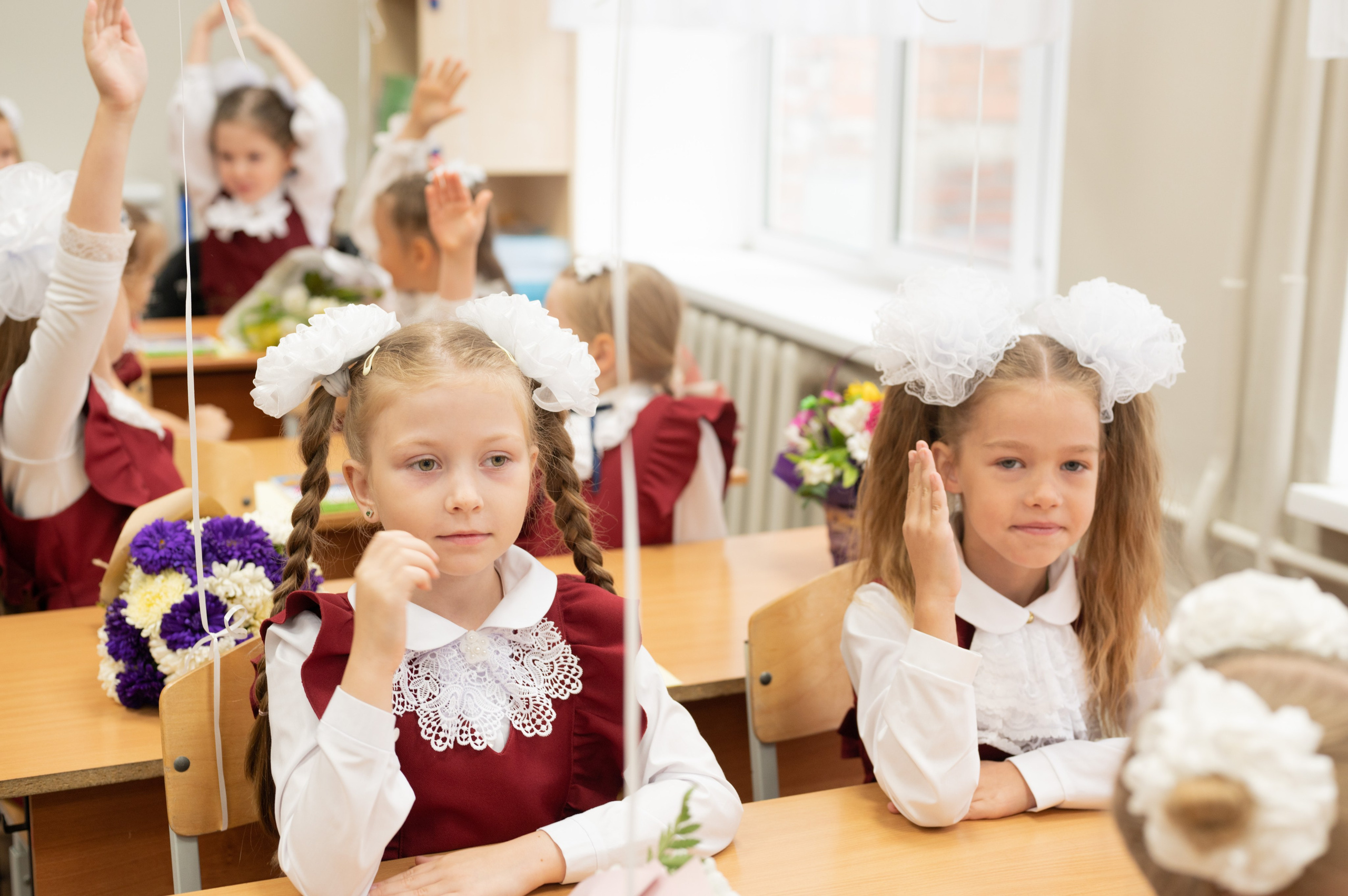 1 сентября 1 К 16 гимназия репортаж, линейка +в классе. Фотограф новорожденных, семейный детский в Тюмени Татьяна Морозова