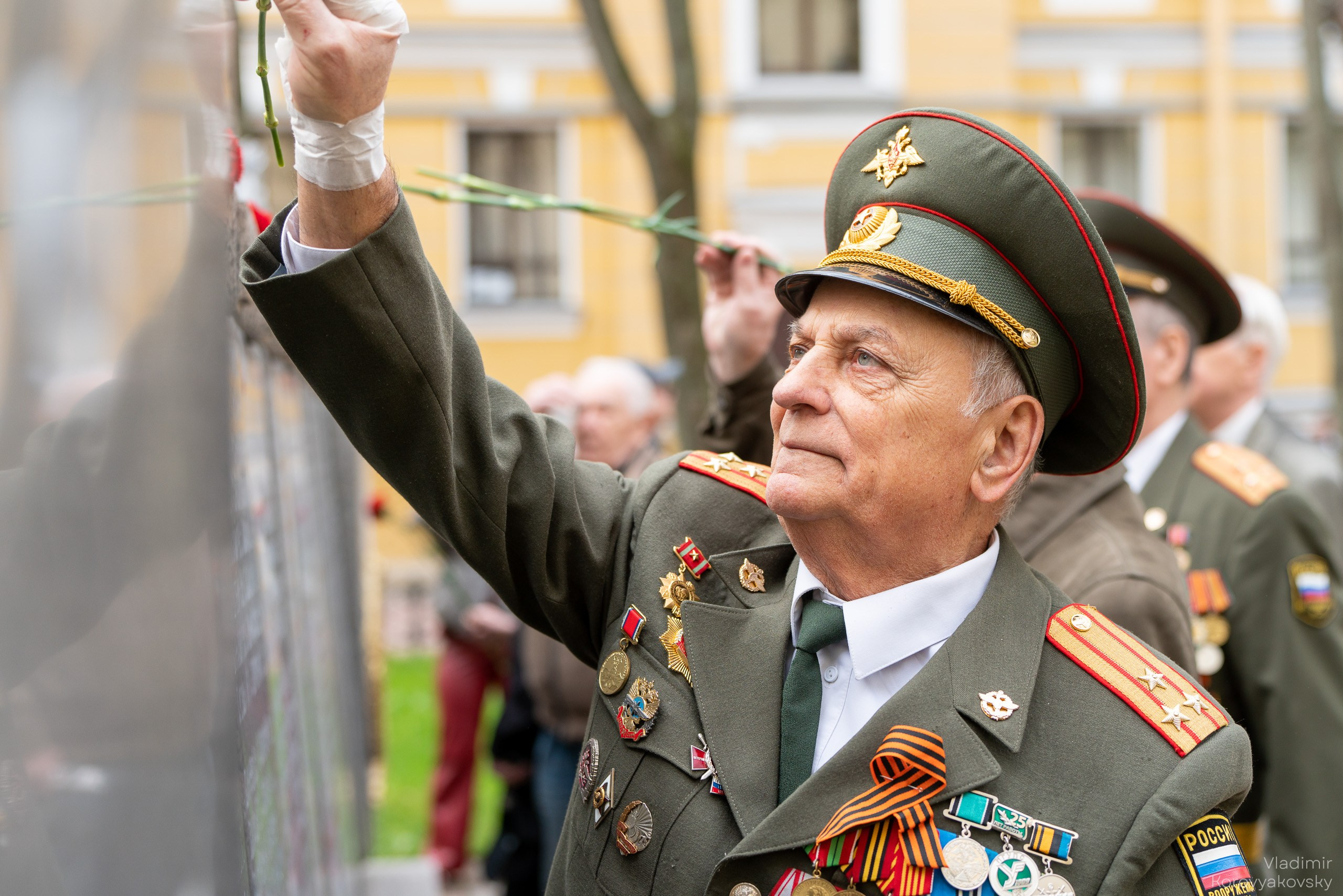 Мероприятия ко Дню Победы. Фотограф Владимир Коровяковский