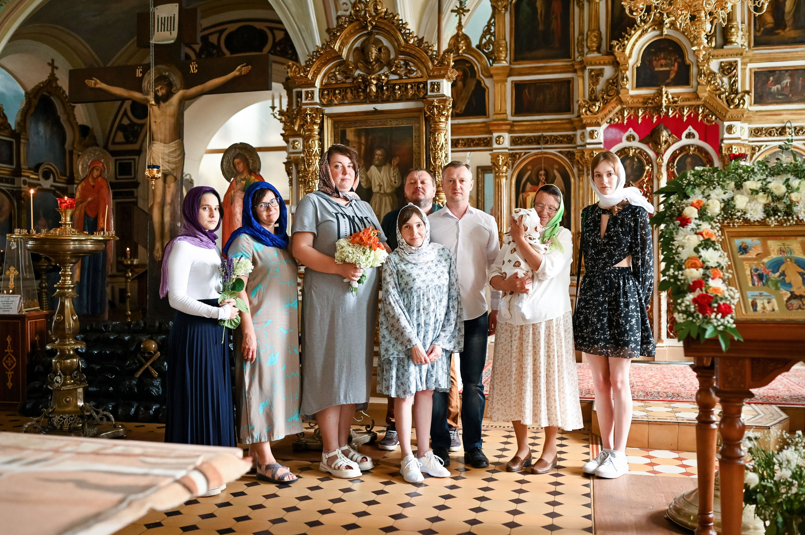 Крещение Владимира. Семейный фотограф в г. Воскресенск Наталия Молева