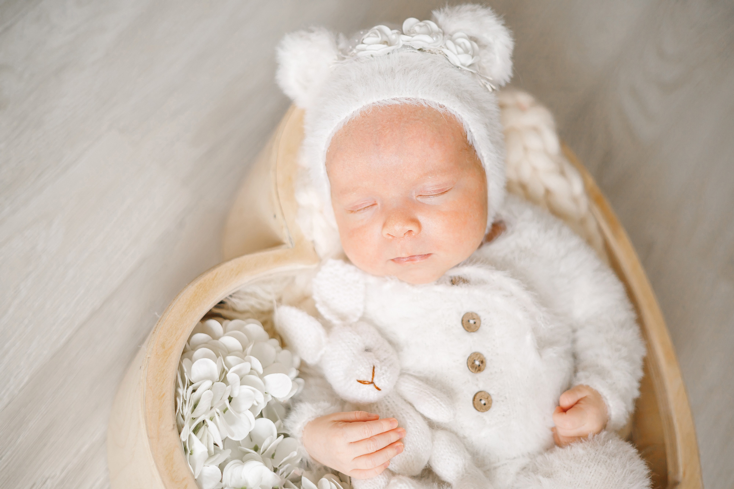 Амелия, 26 дней. Фотограф новорождённых в Йошкар-Оле Ильмира Сидоркина