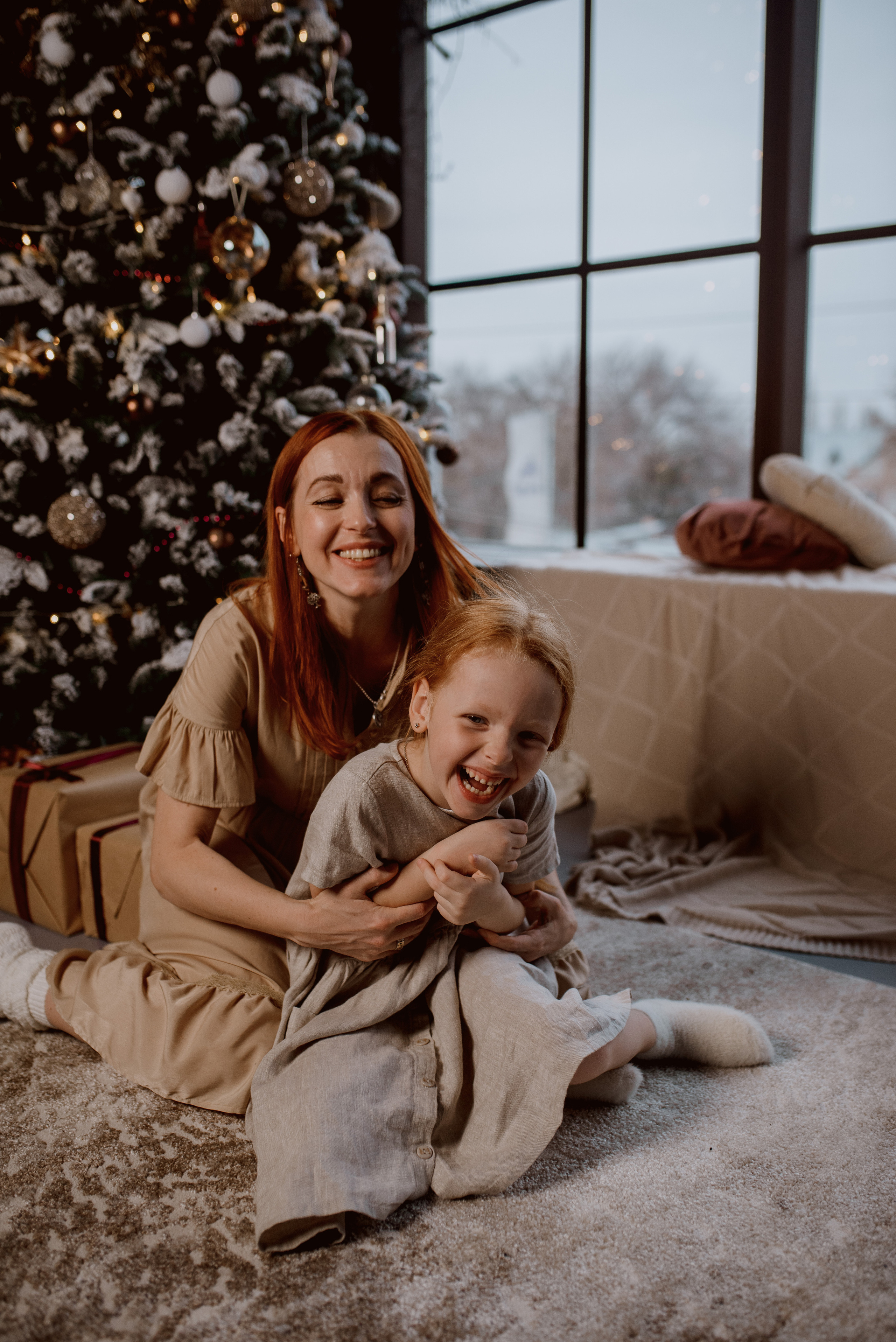 Наталья с дочками. Семейный Lifestyle фотограф в Саратове Жанна Суркова