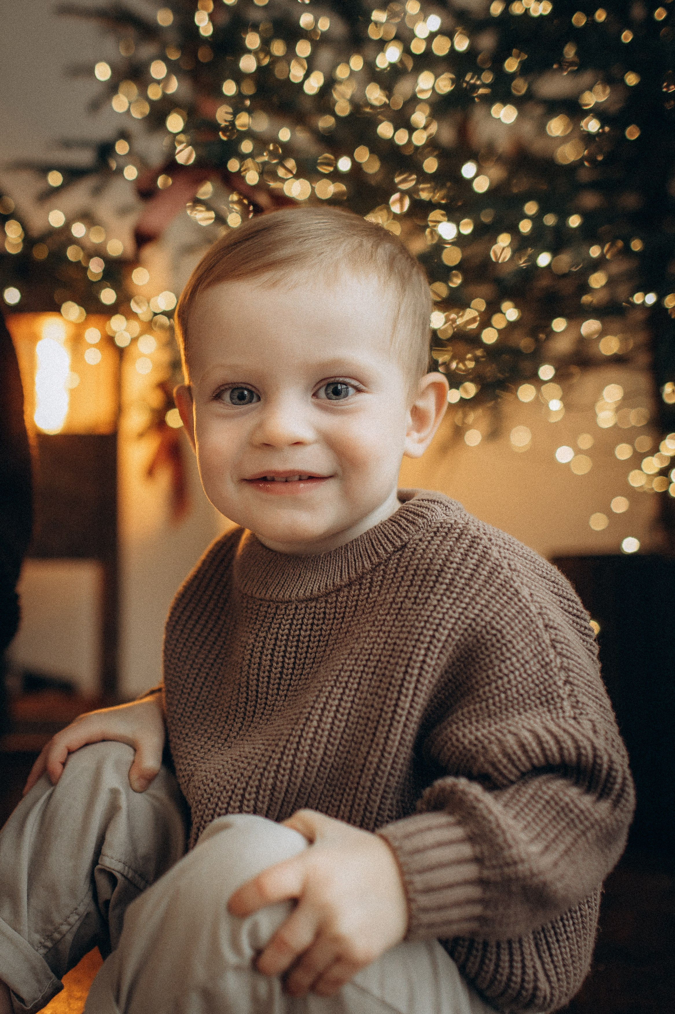 Семейная новогодняя фотосессия Москва мама и сын. Фотограф Владимир Москва