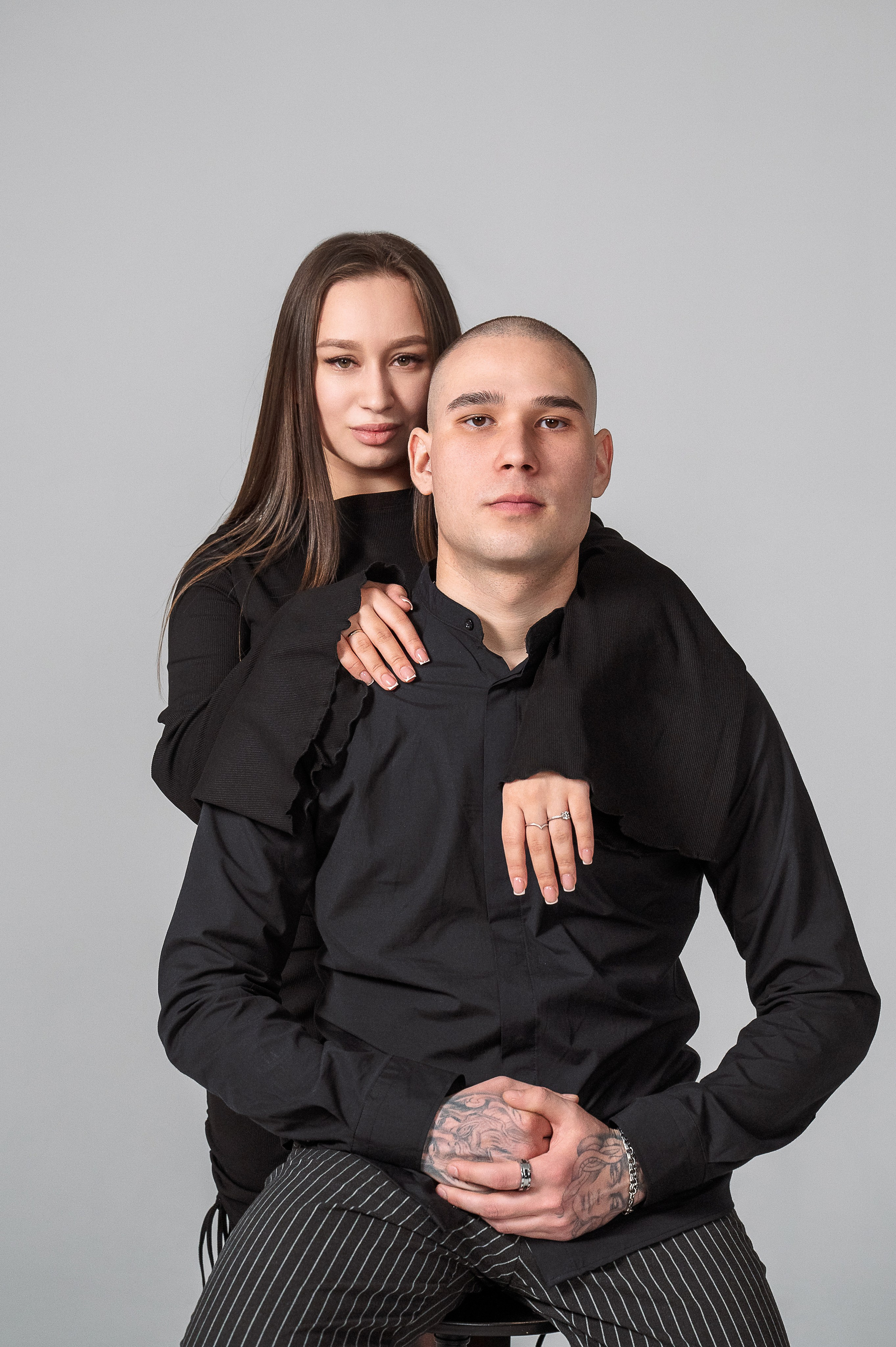 Семейная фотосессия в студии