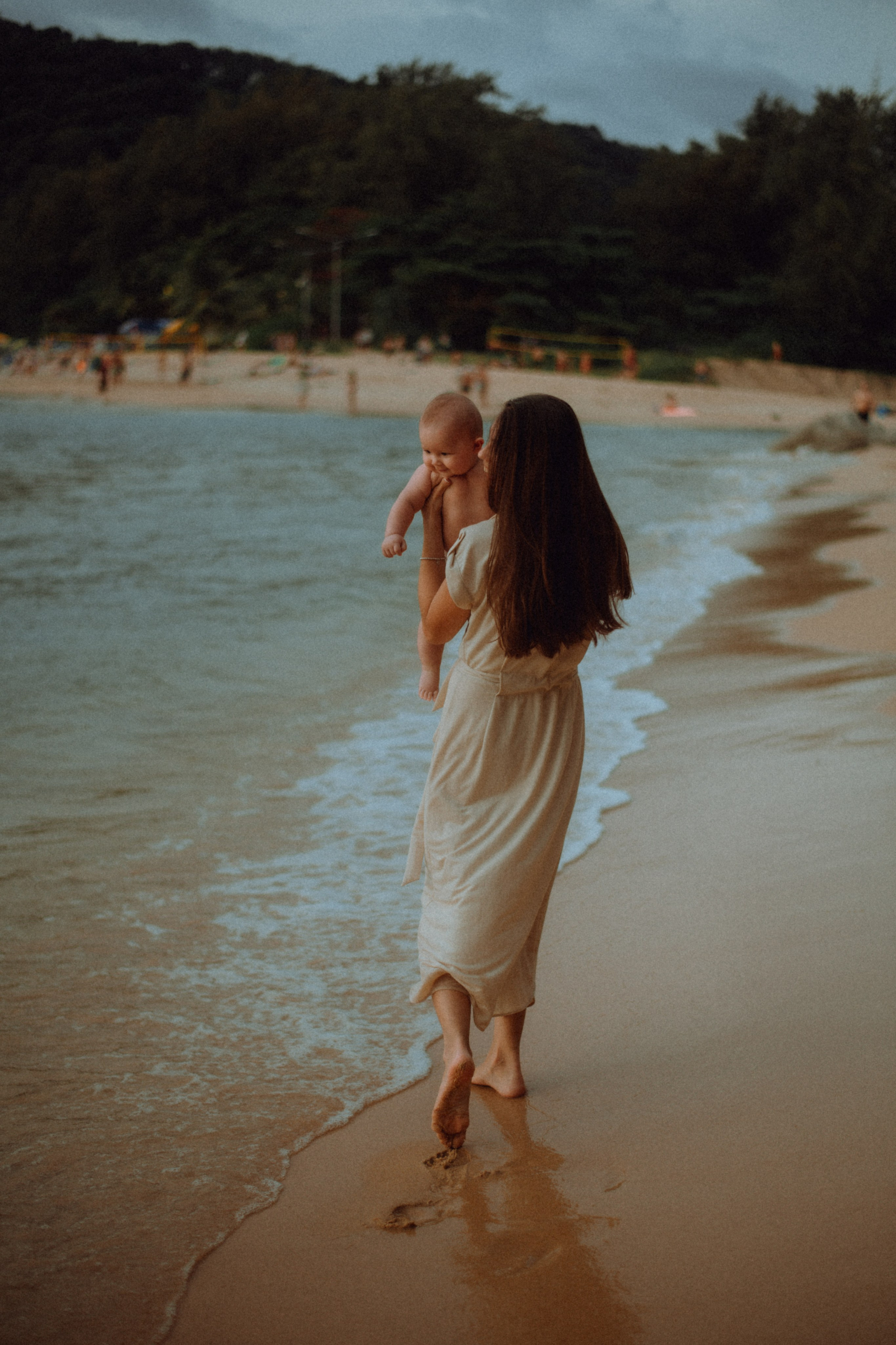 Мама и малыш море. Фотограф и Видеограф Анапа, Новороссийск, Краснодар. Алина и Женя