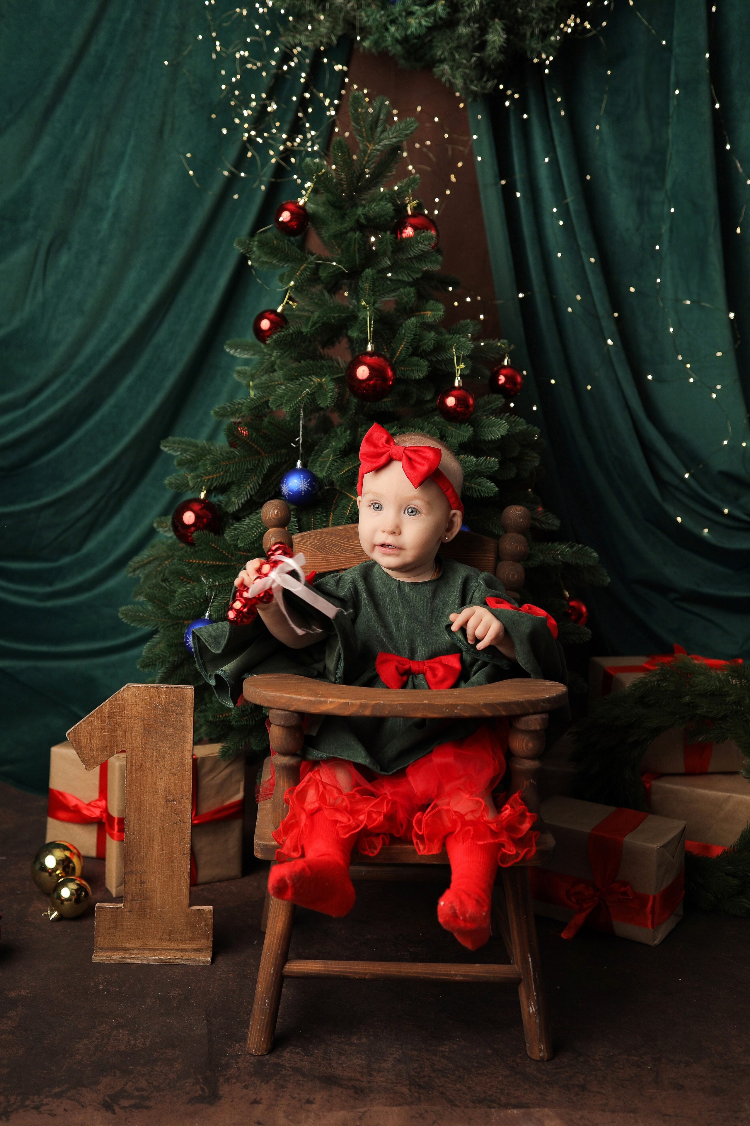 Милена, 1 годик. Фотограф новорожденных в Новокузнецке Анна Горошникова