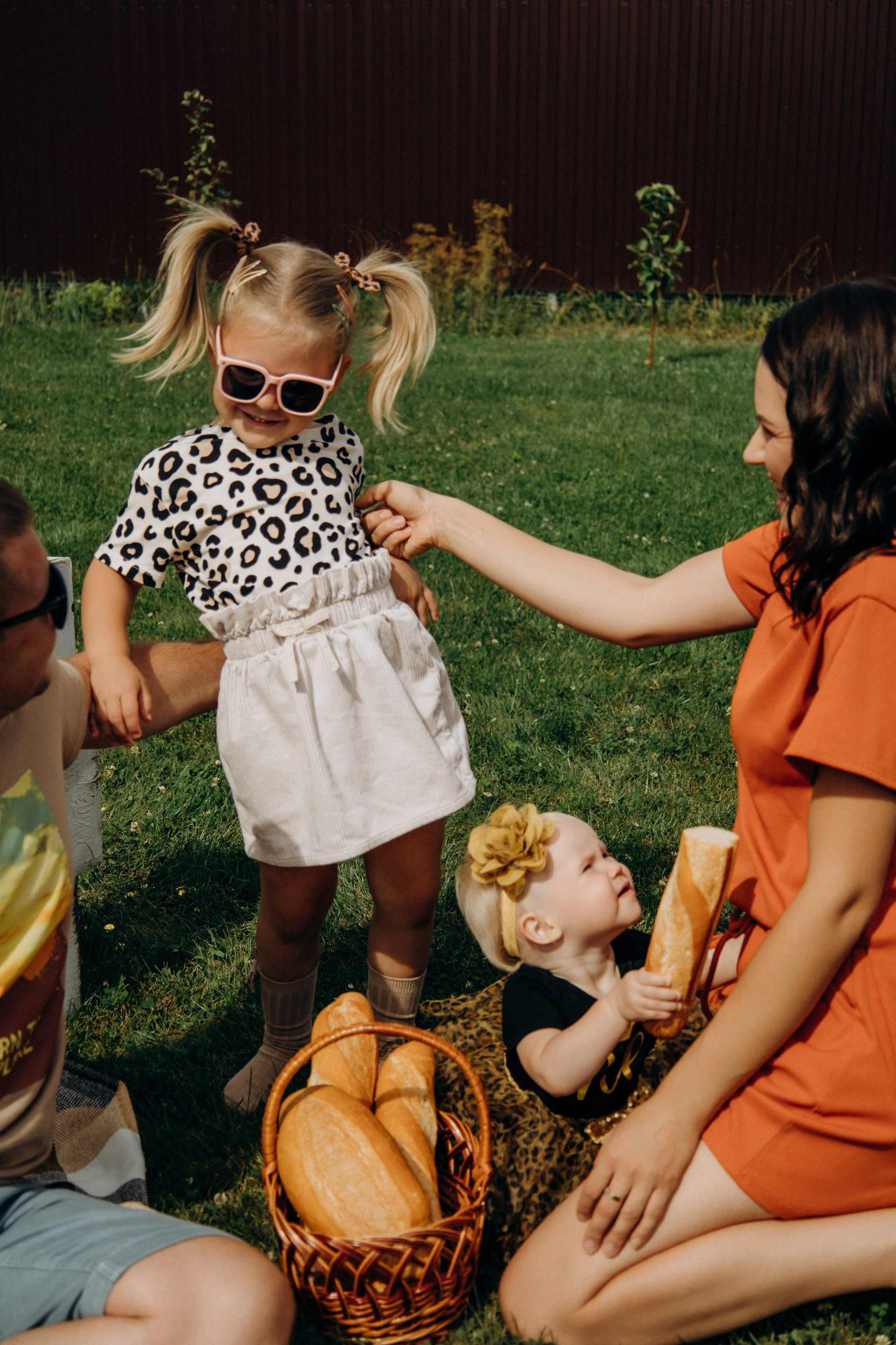 Хрустящие батоны и крошка Милана. Портретный и семейный фотограф в Воронеже Ксения Ремизова