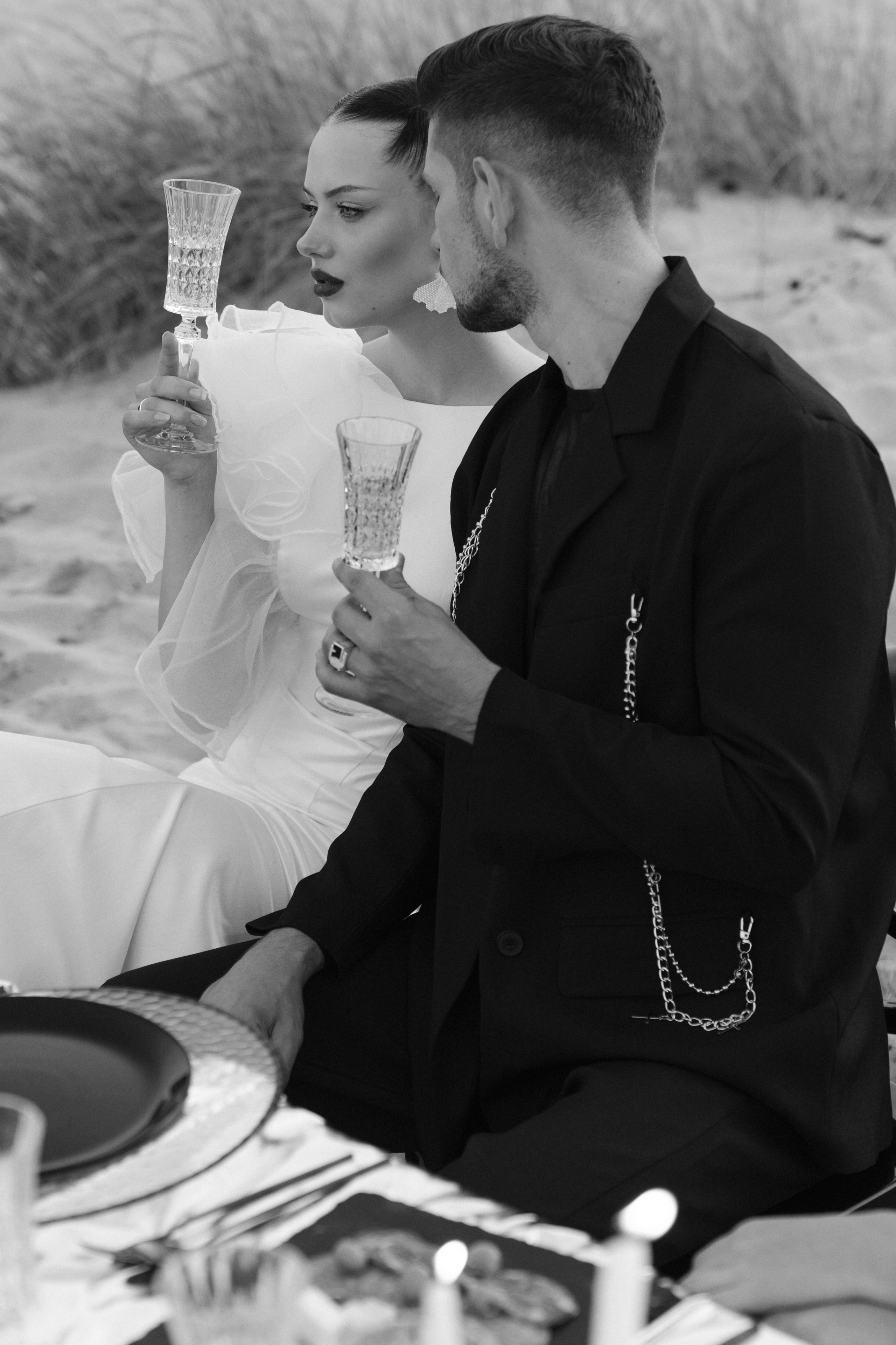 Пляж. Свадебный фотограф Наташа Брифли