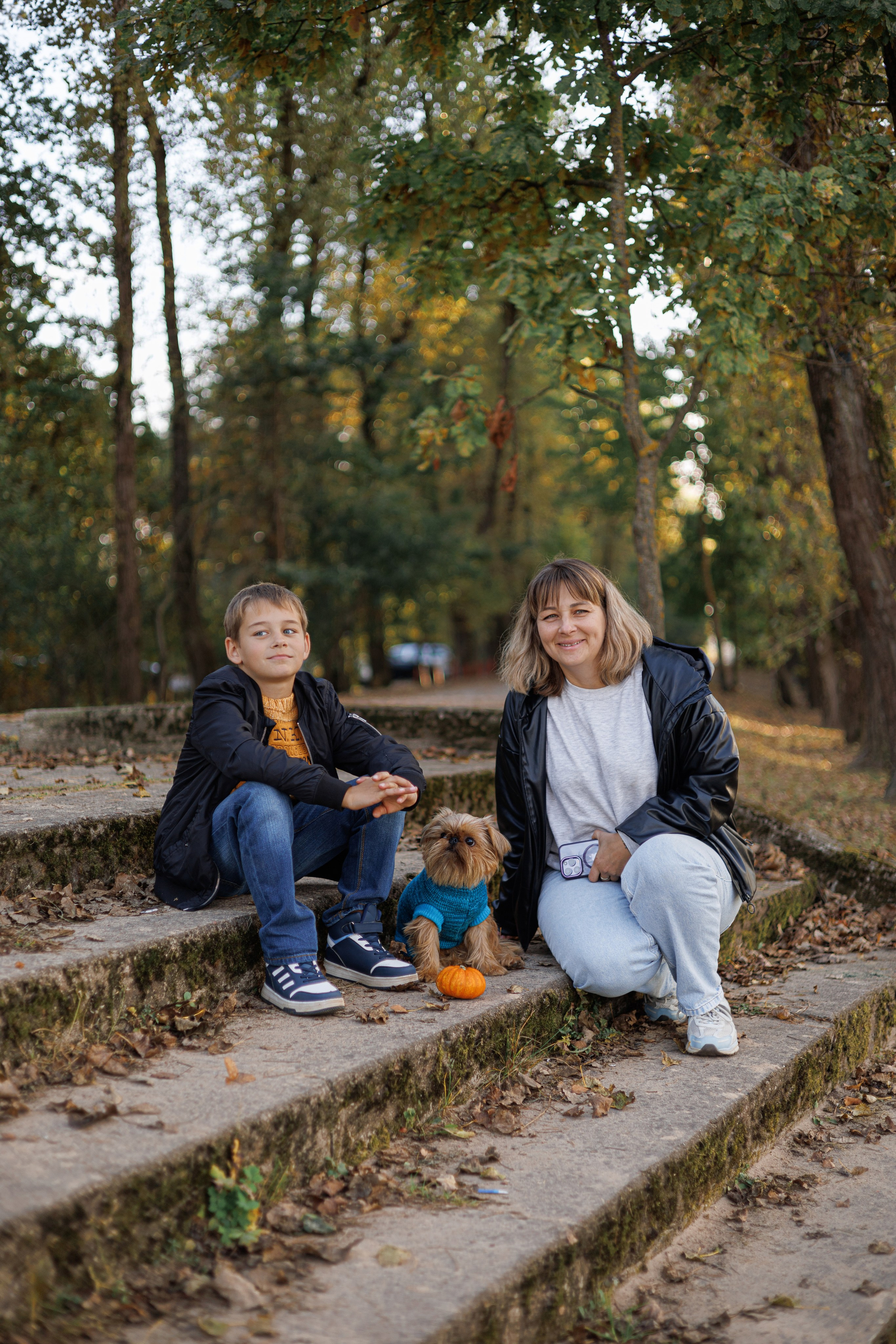 Осенние моменты. Фотограф в Минске Анна Мазанова: портрет, love story и семья