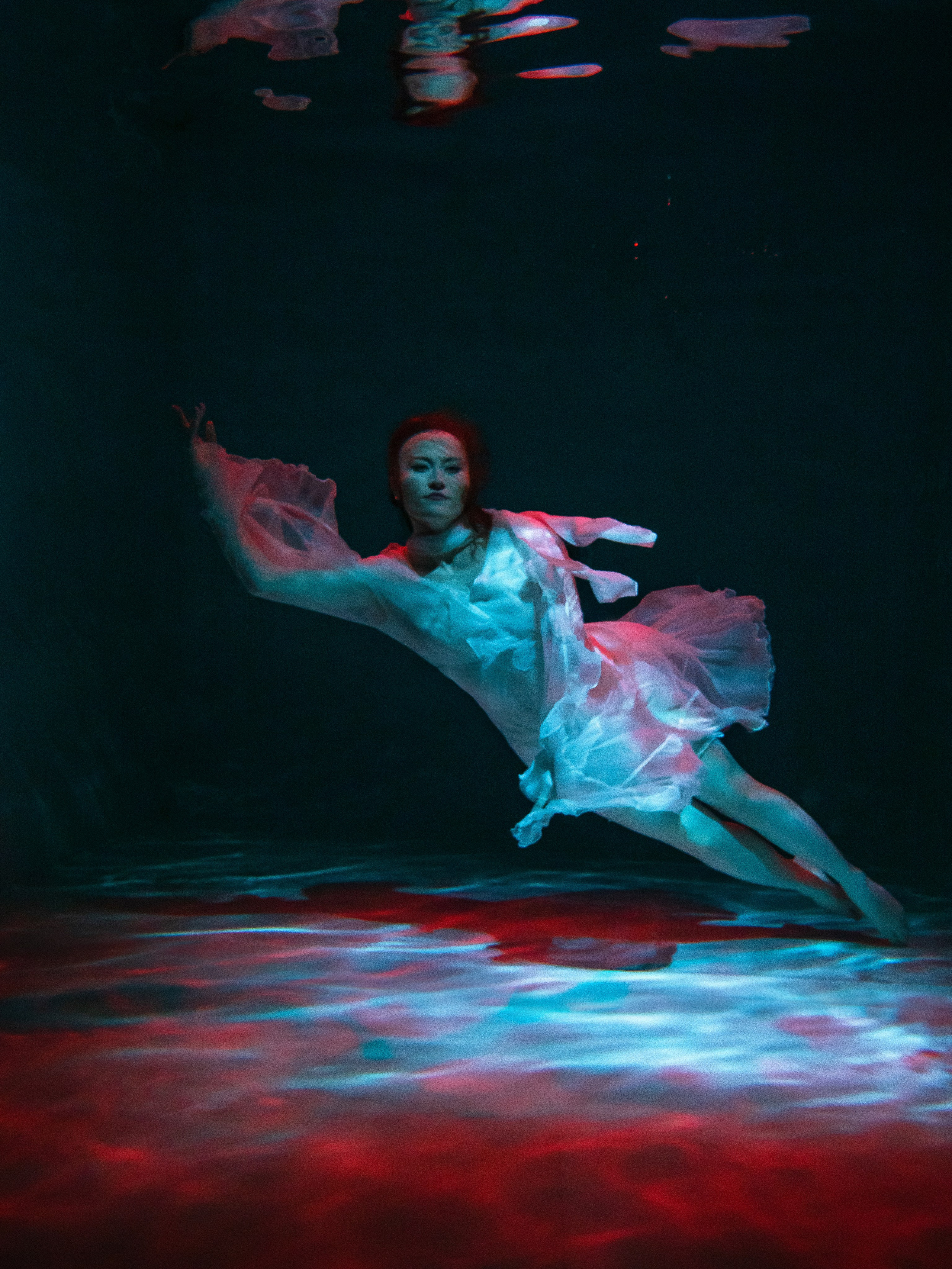 Персональная съёмка под водой для Мили. Фотограф Кристина Берг