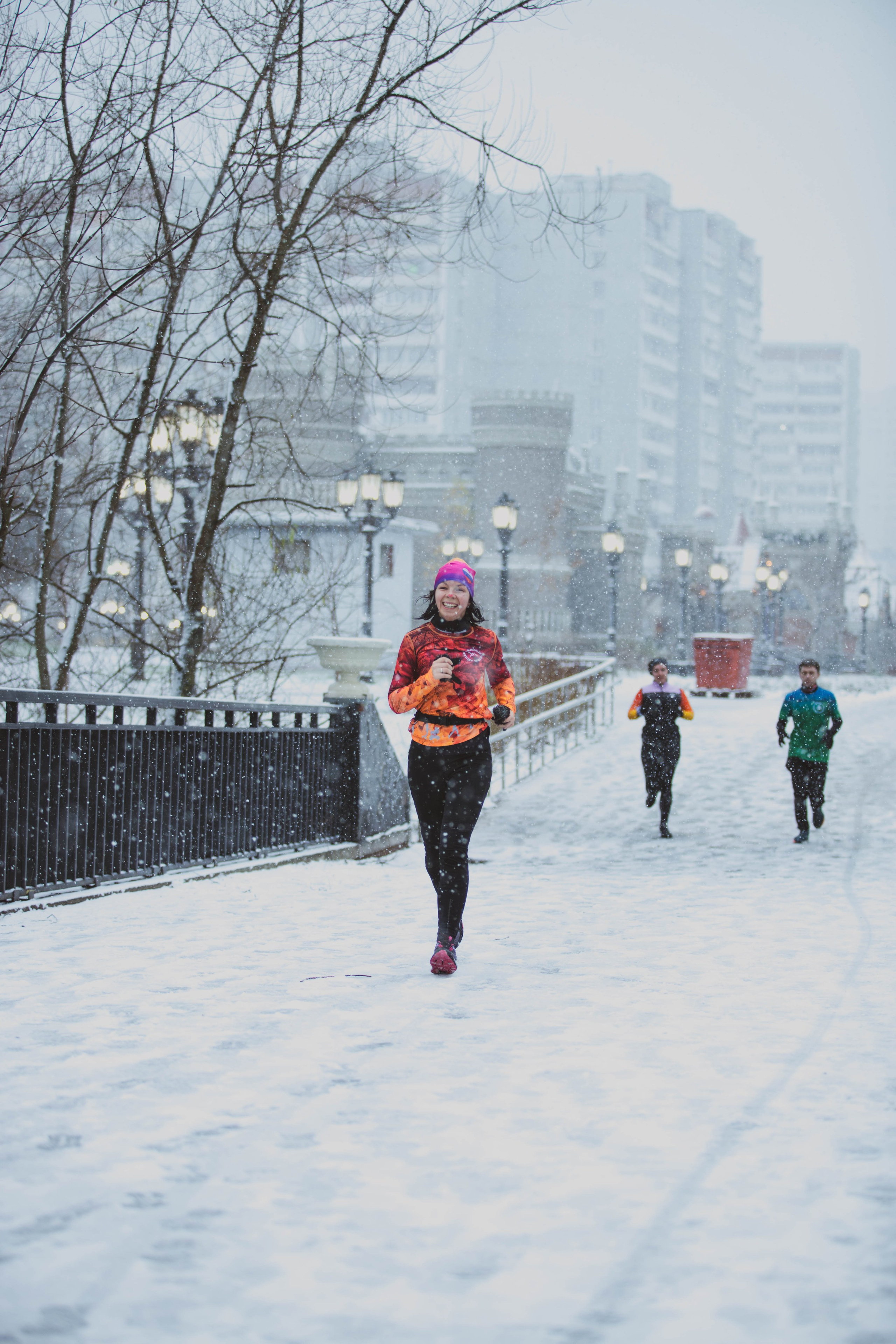 Снежные 5 Верст Бабушкинская. Александра Мельниченко/ Бегающий фотограф