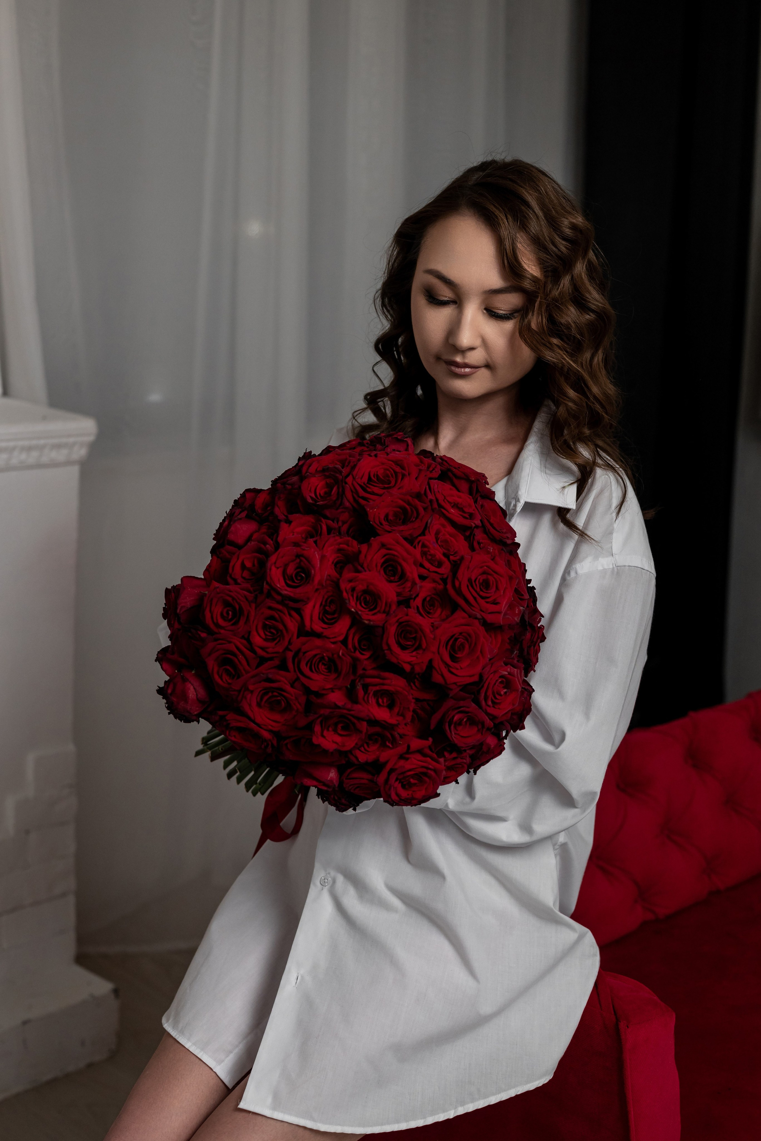 Фотопроект *101 красная роза* 2025 г. Фотограф в городе Салават