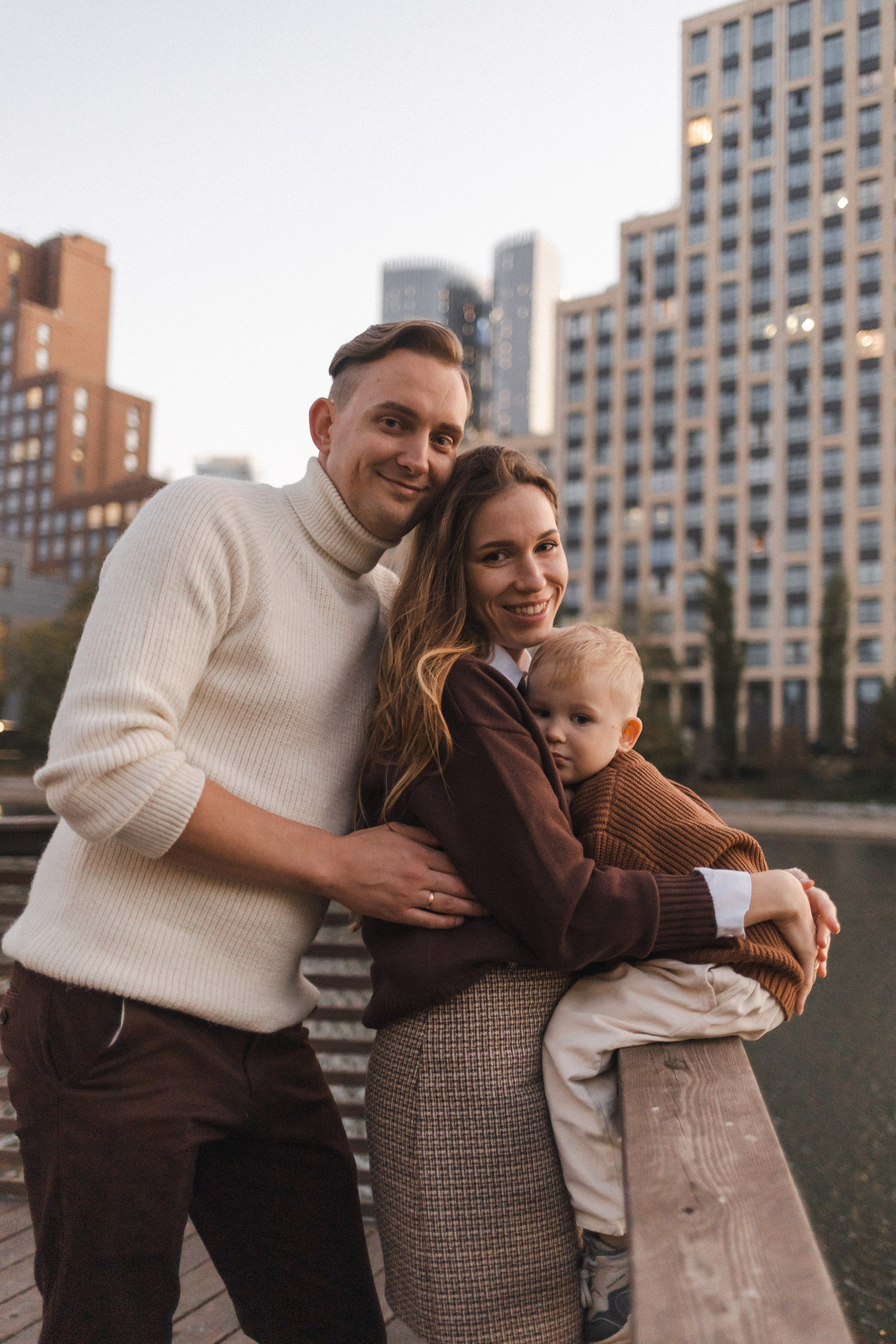 Илья, Марина и Максим. Семейный фотограф в Москве