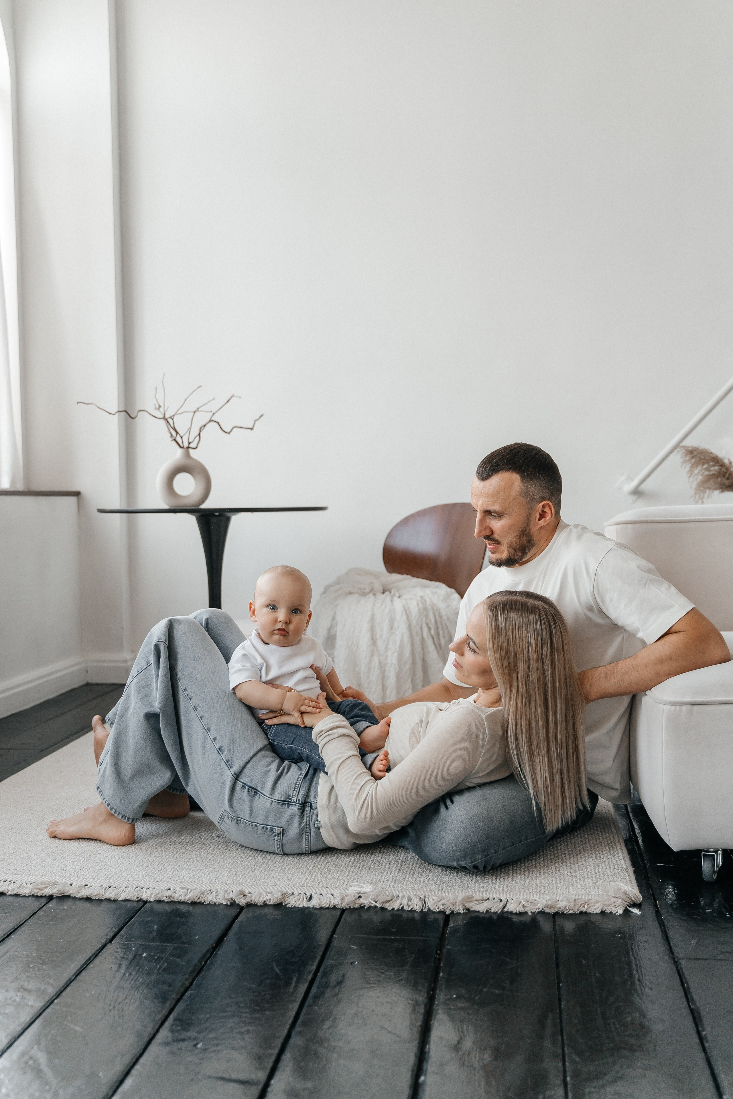 Саша, Юля и Лев. Волик Мария