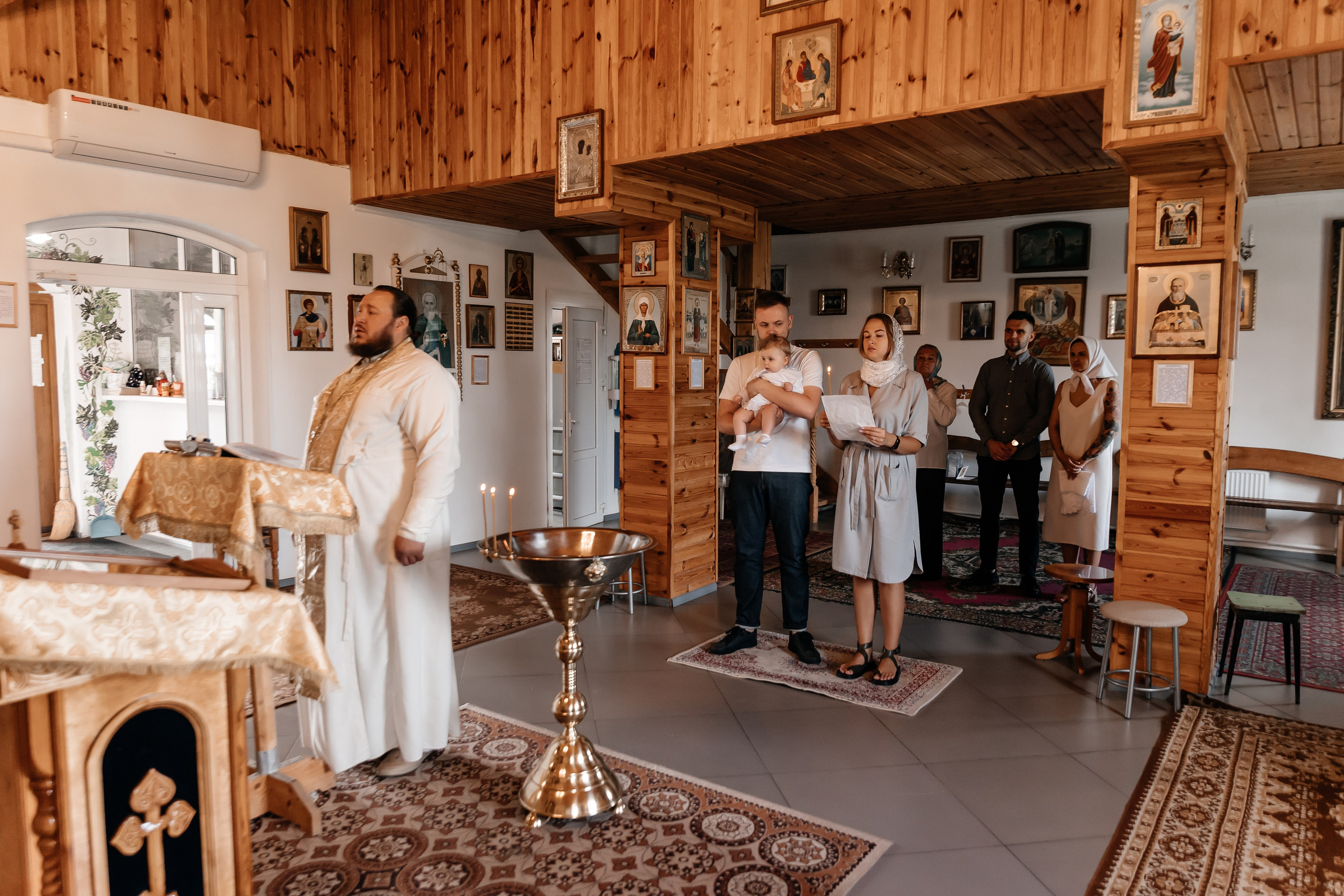 Крещение Николь. Семейный фотограф Минск Усова Ольга