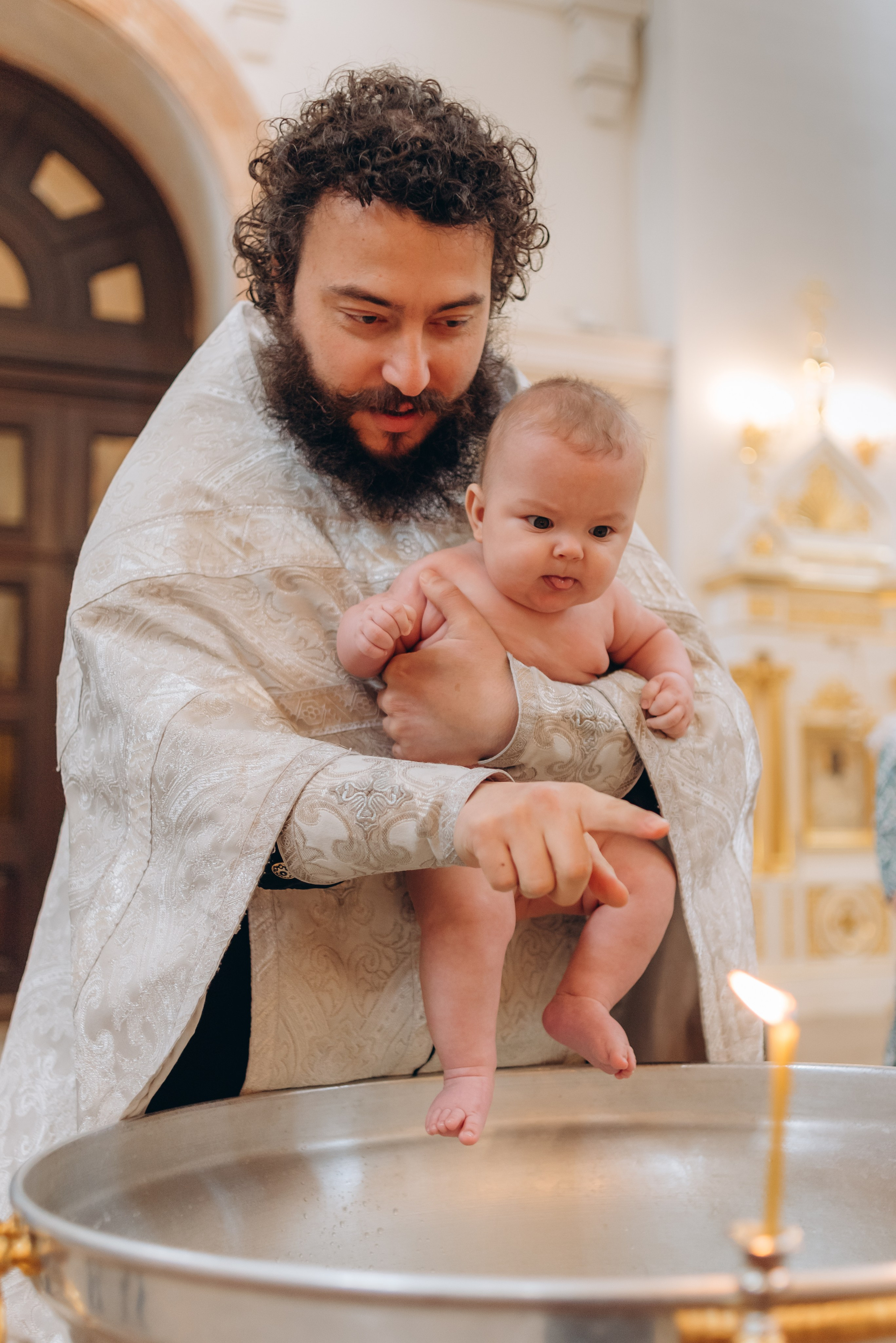 Крещение. Фотограф Кирилл Друлин