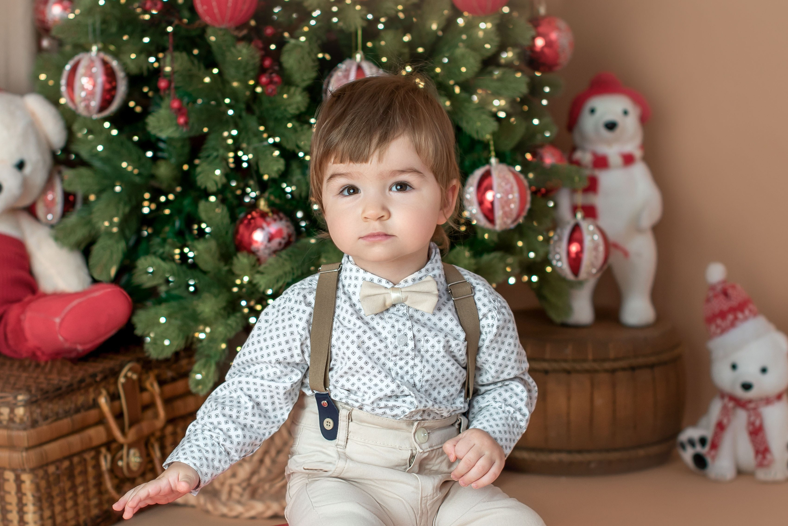 Новогодние. Детский фотограф новорожденных и детей постарше в Хабаровске Елена Обуховская