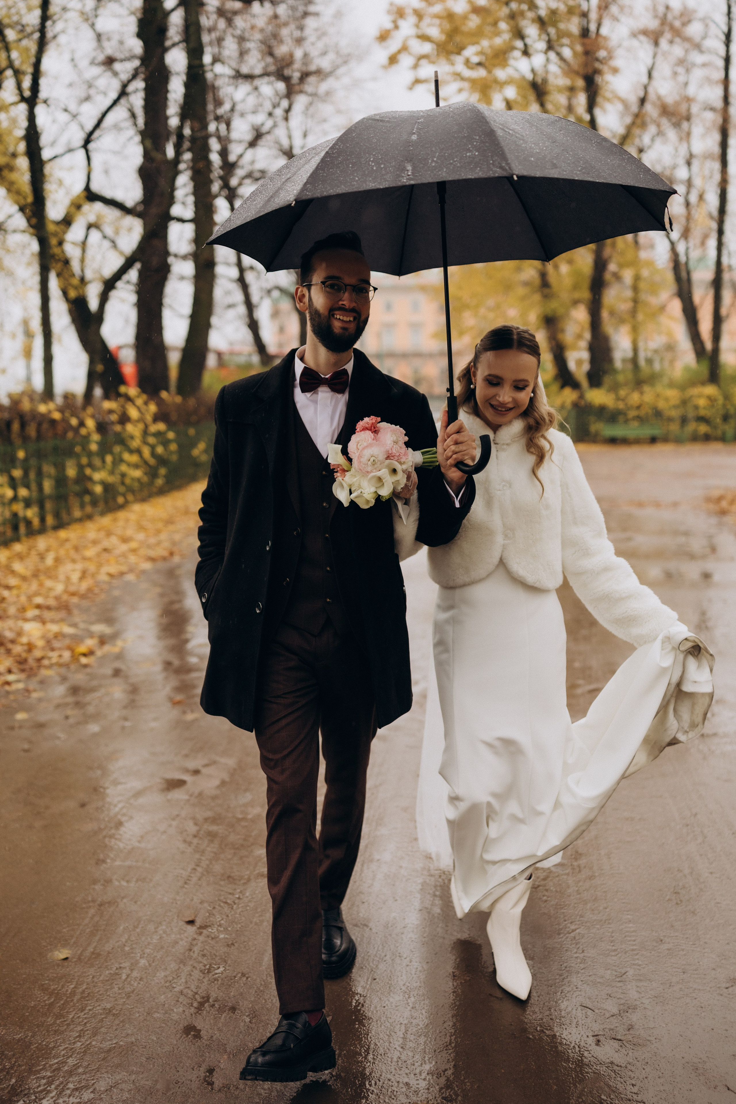 Юра и Полина | 2-й дворец и Половцова. Свадебный и love story фотограф в Санкт-Петербурге