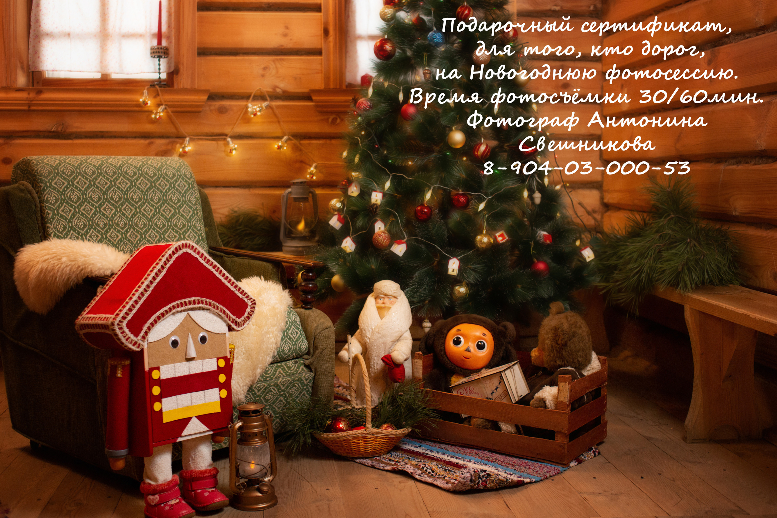 Новогодняя фотосессия. Фотограф Антонина Свешникова. ВЫПУСКНЫЕ ФОТОКНИГИ для детских садов и школ. Москва, Владимир