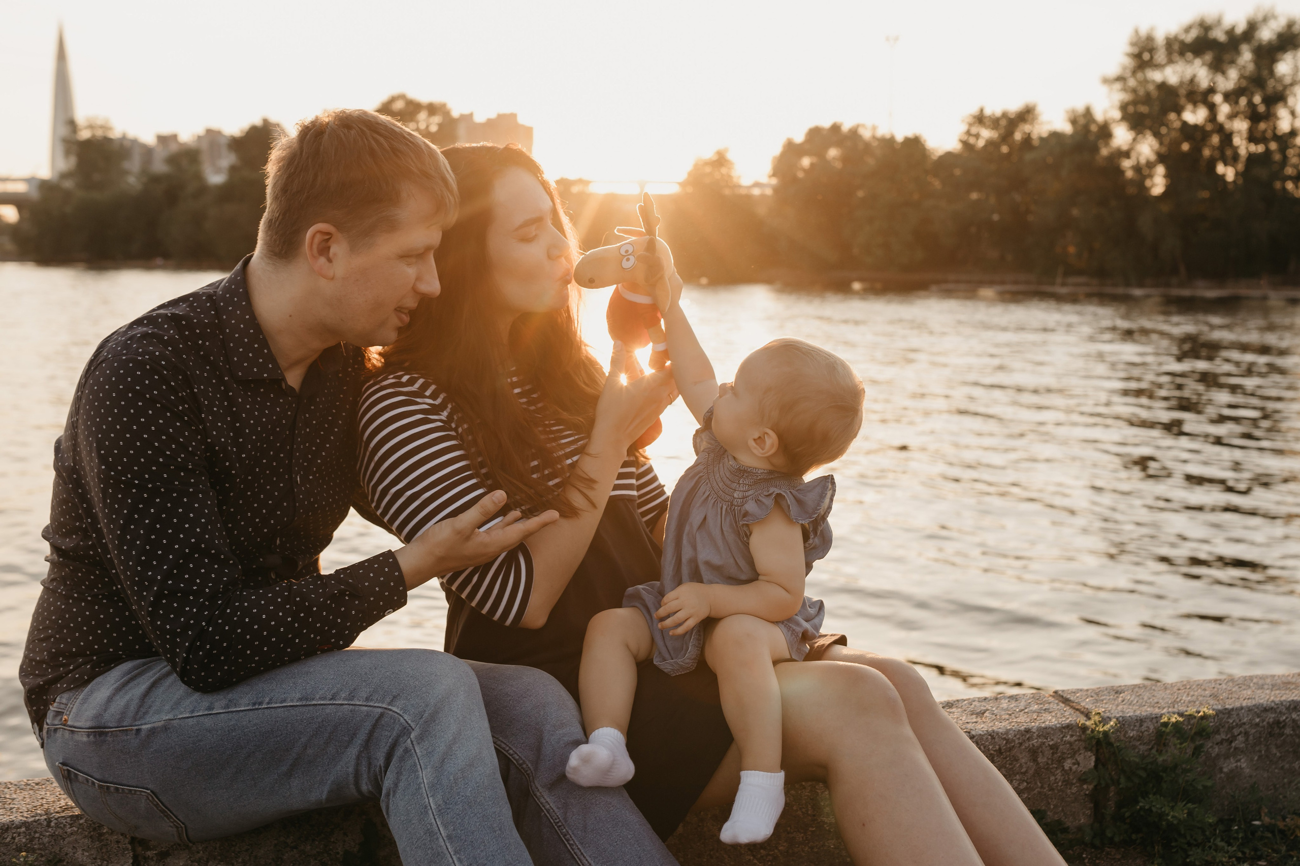 Игорь, Таня и Амелия. Свадебный фотограф в Санкт-Петербурге Игорь Бабенко