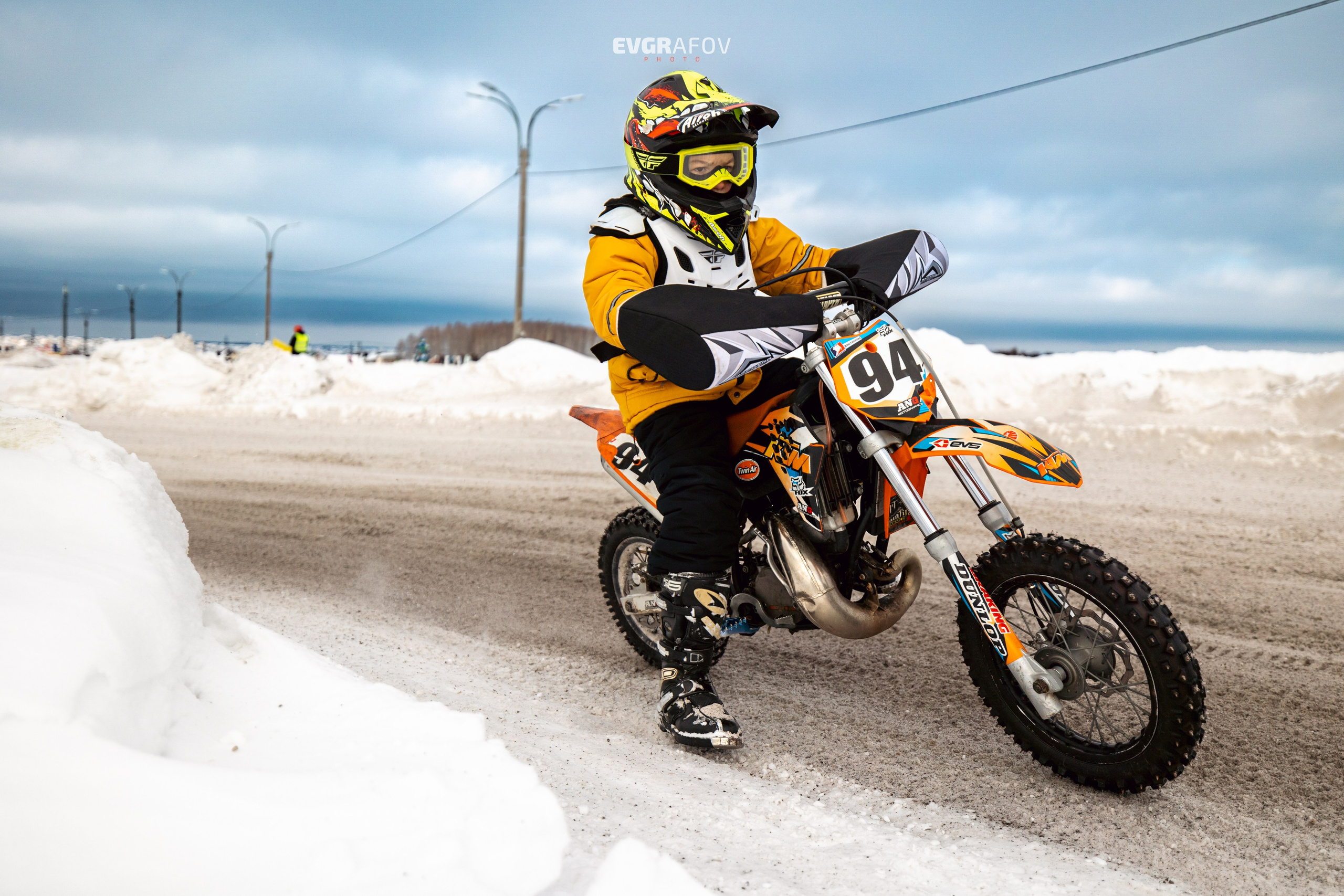 Открытый кубок Республики Татарстан по мотокроссу 3 этап. 4 февраля 2024 г. Фотограф Евграфов Александр