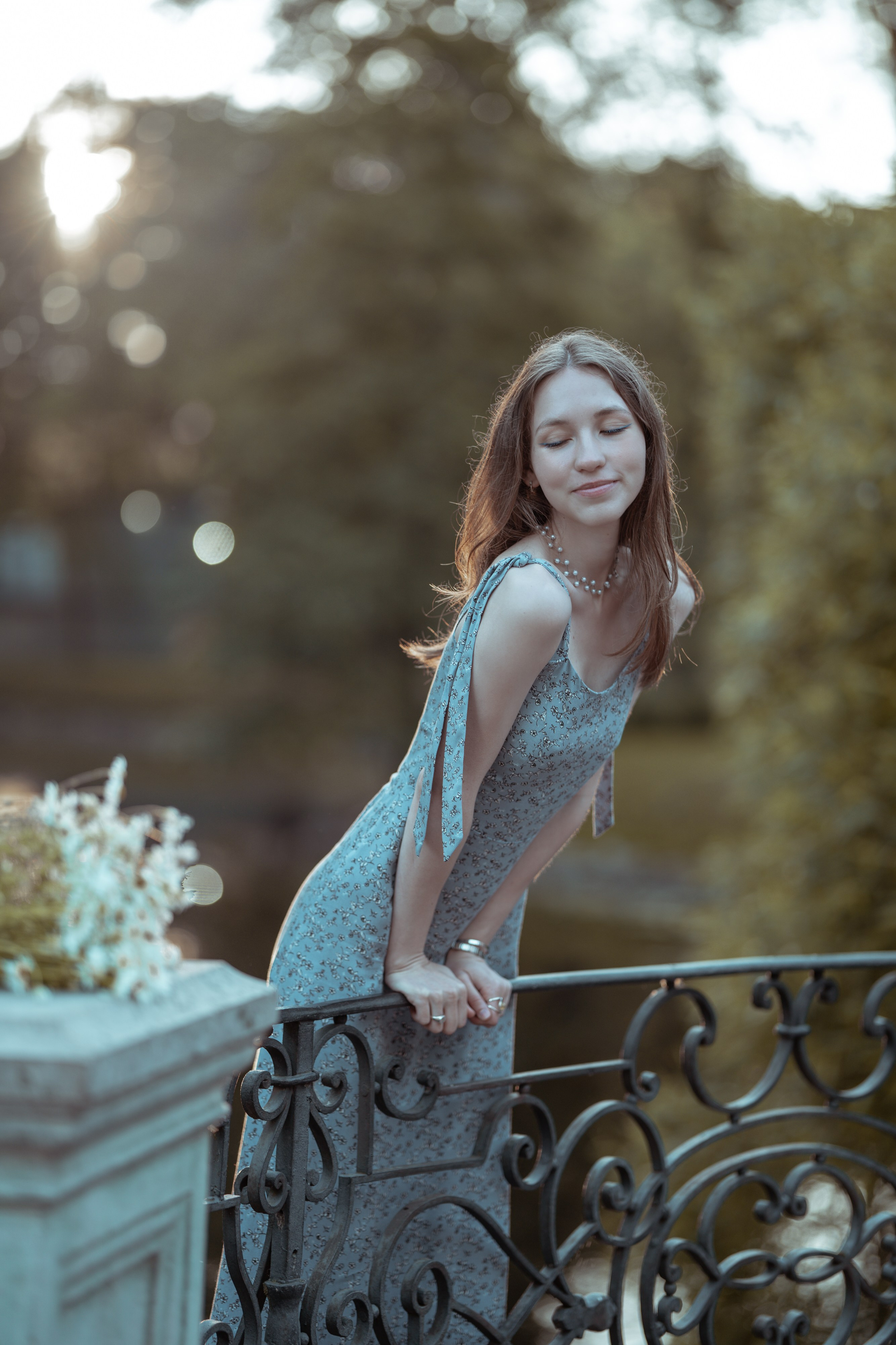 #Белые ночи. Рассвет в Лопухинском саду. Главная