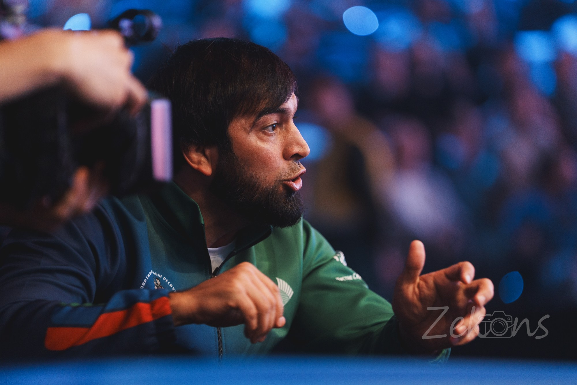 Чемпионат России по вольной борьбе 2025 (Москва). Zekons. Фото, видео, нейросети