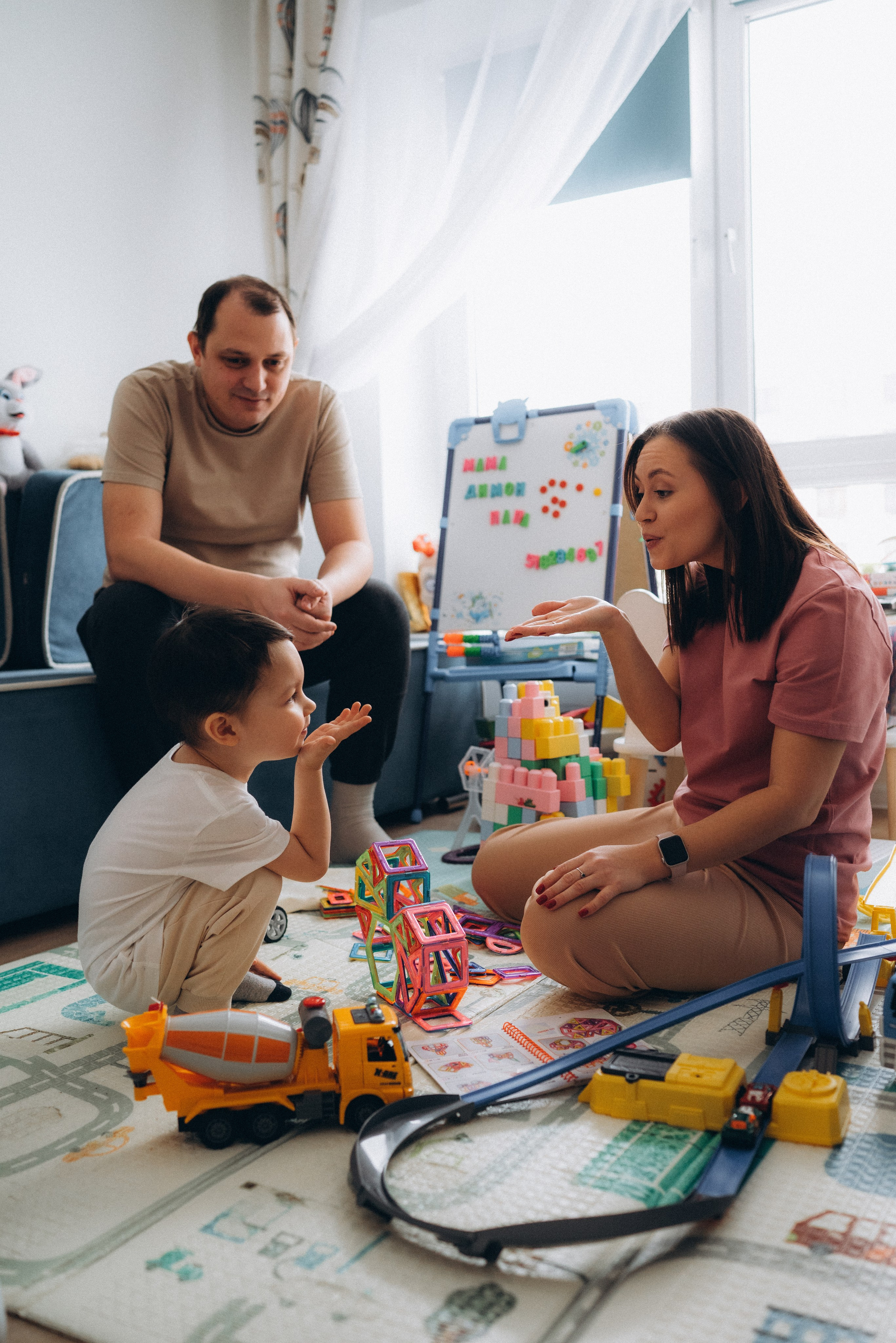 Олег, Мария и Димочка. Семейный фотограф Юлия Власова
