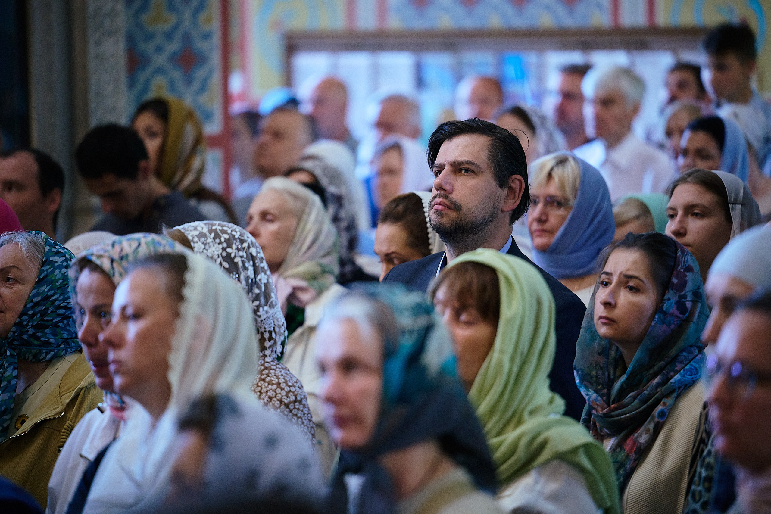 Престольный праздник в храме преподобного Сергия Радонежского в Солнцево. Фотограф Елена Думби
