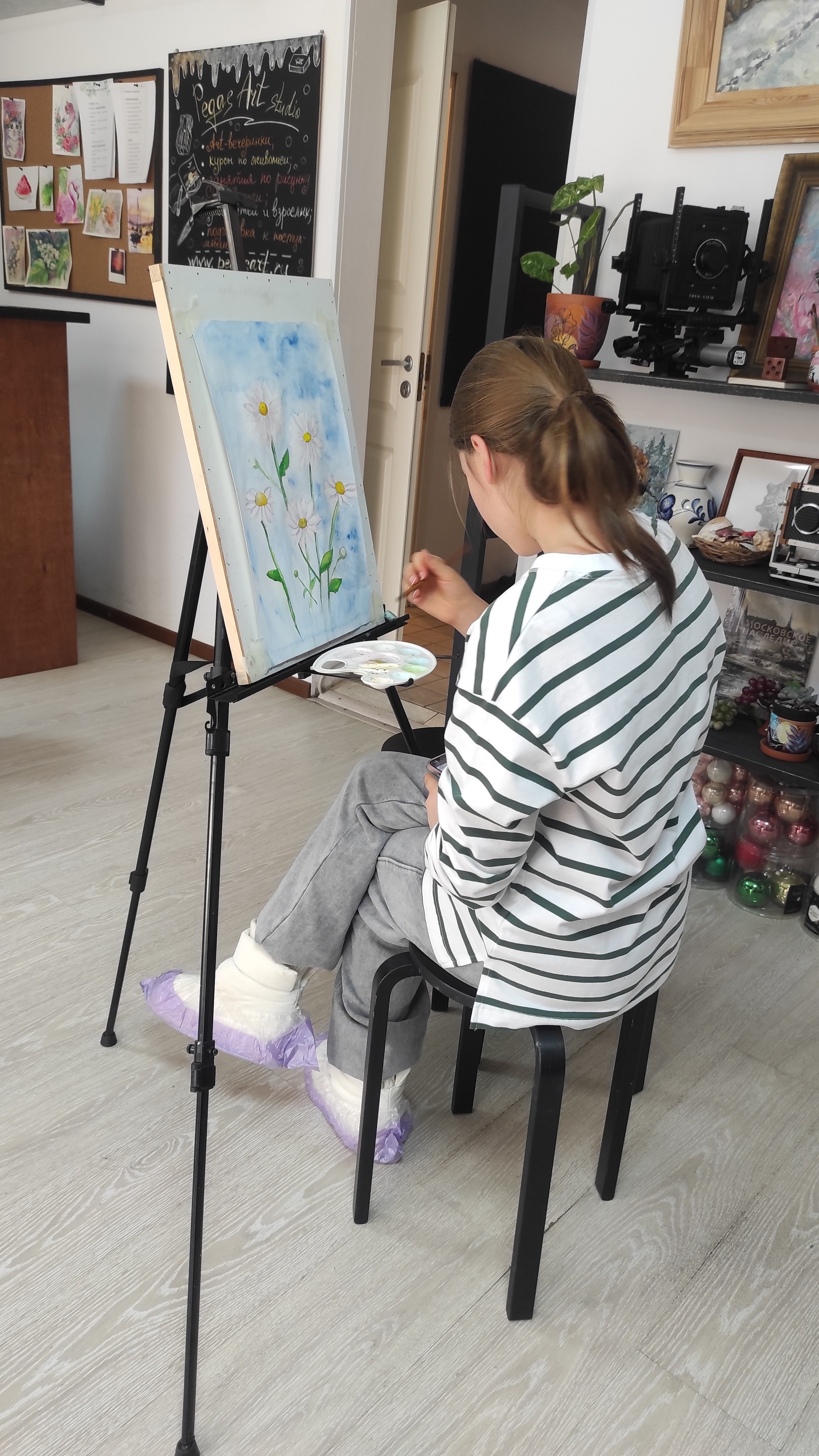 Подростки и дети постарше. Арт-вечеринки и мастер-классы в Москве для взрослых и детей