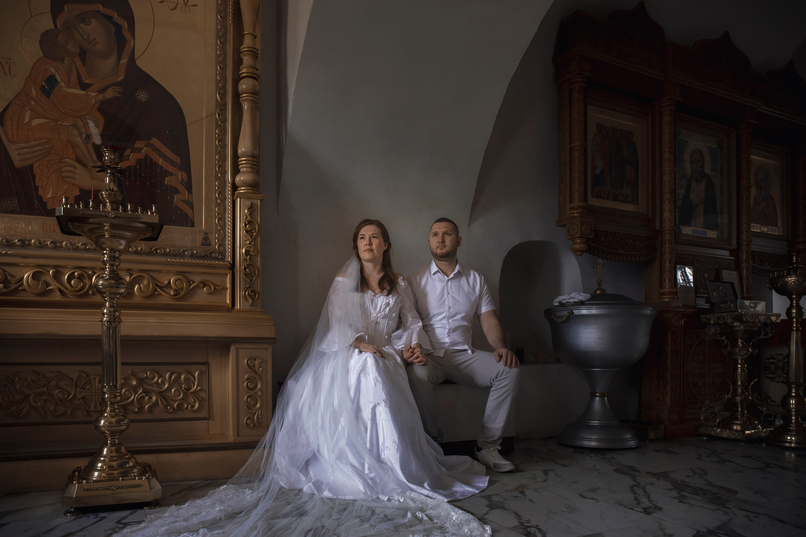 Венчание Александра и Марии. Арт- фотограф Москва