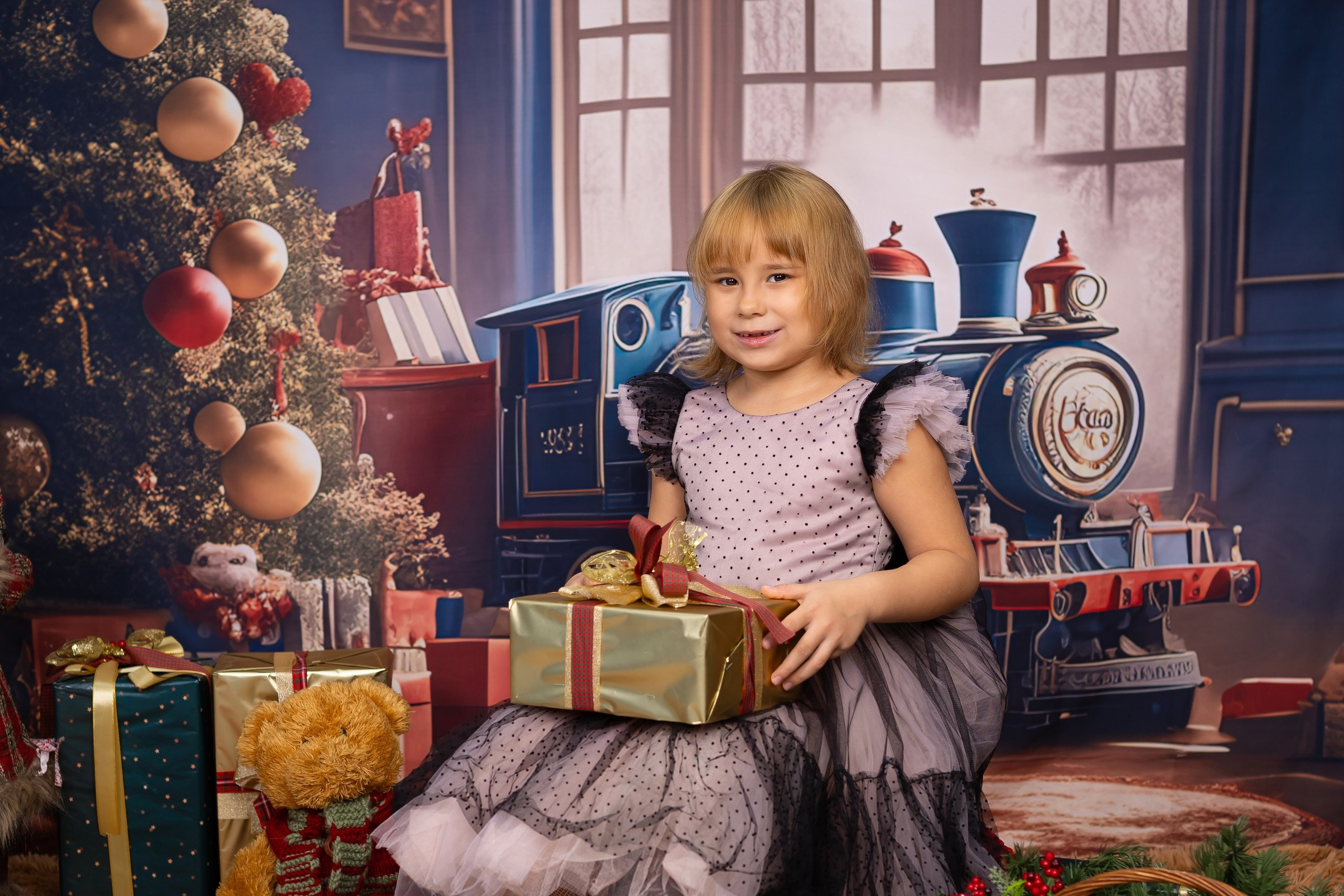 Новогодняя фотосессия 2025 г. Фотостудия «Олеся». Фотостудия в г. Верхняя Пышма