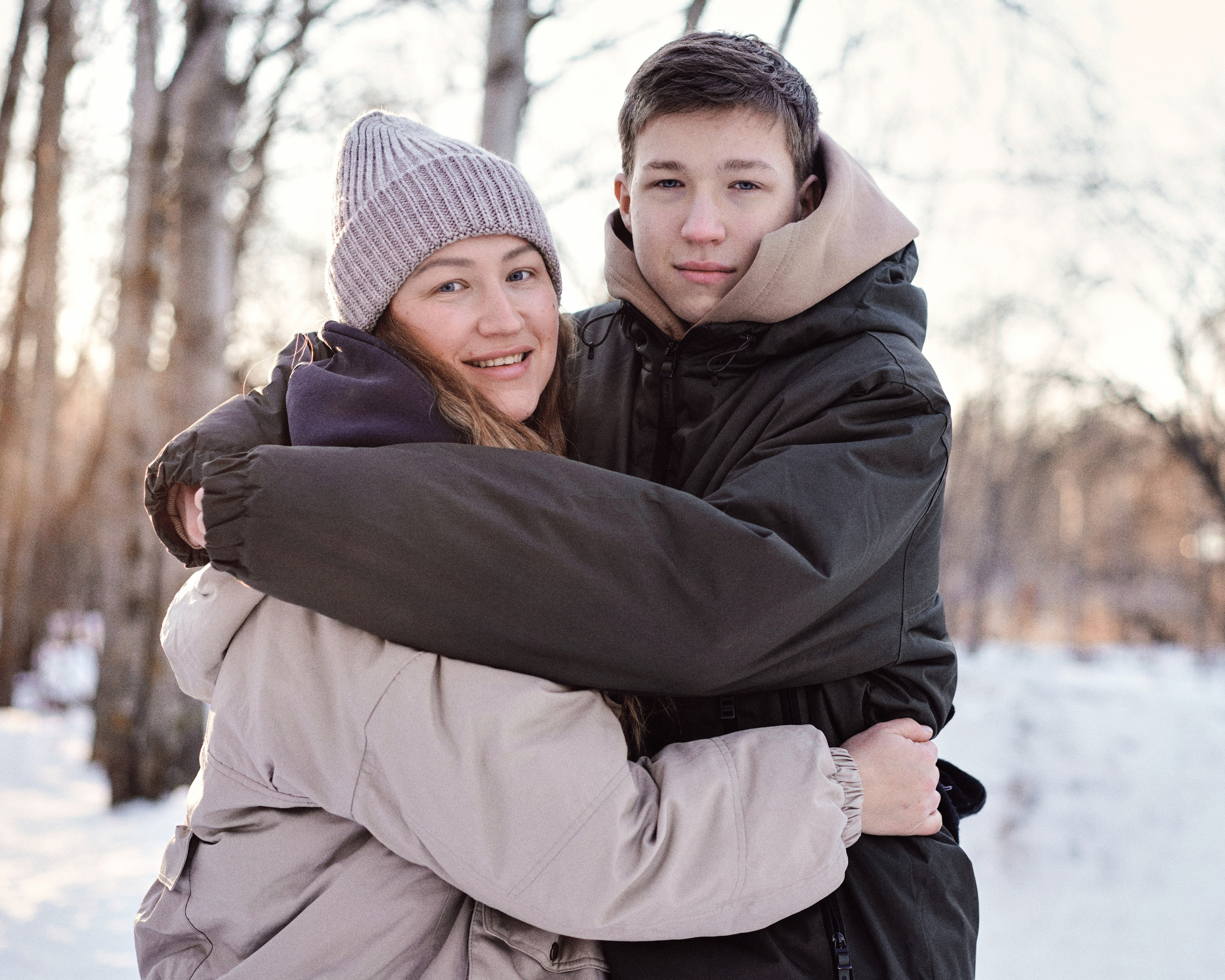 Прогулка морозным утром. Фотограф Казань