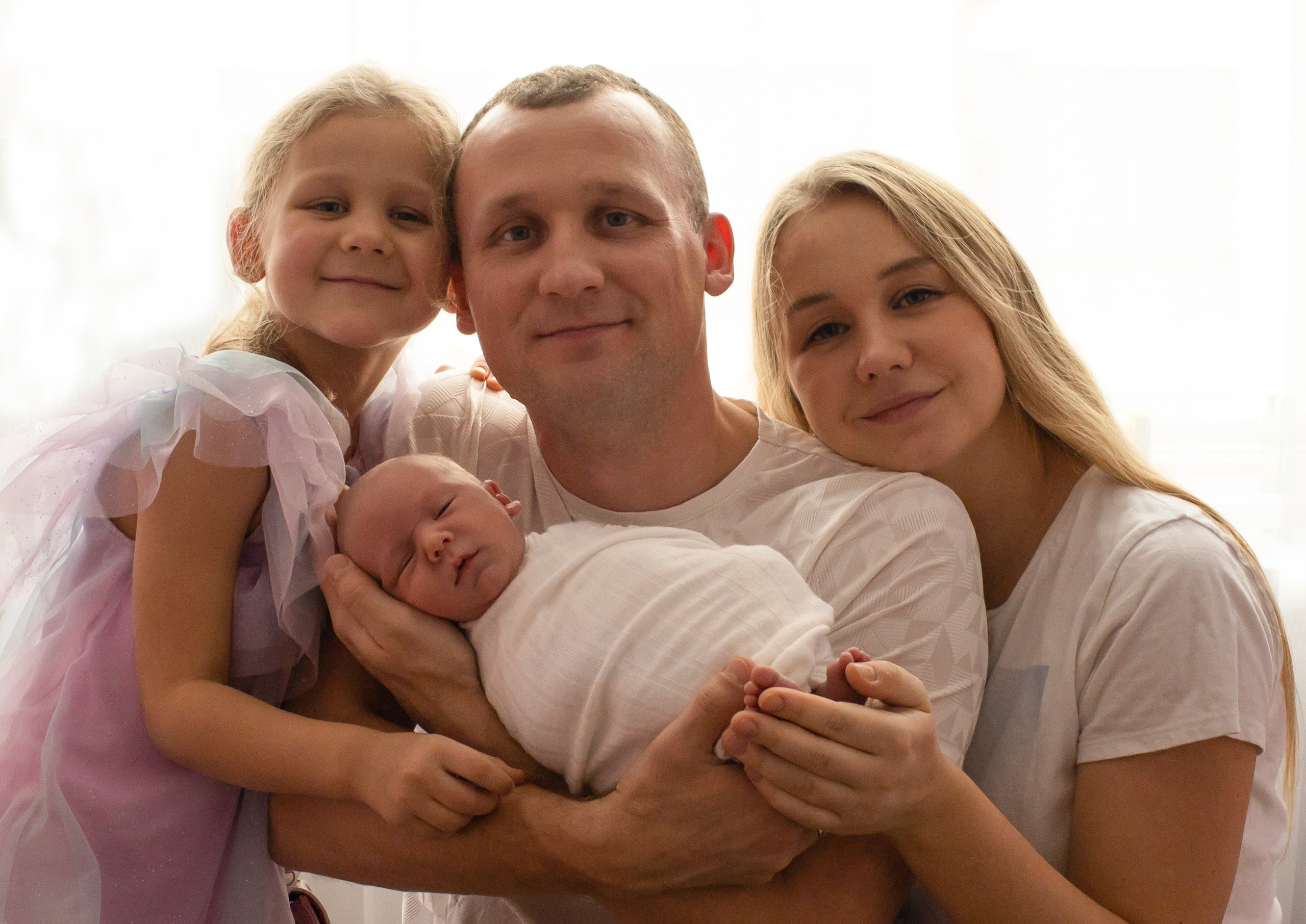 Семейная «Лайт». Фотограф новорожденных в Екатеринбурге