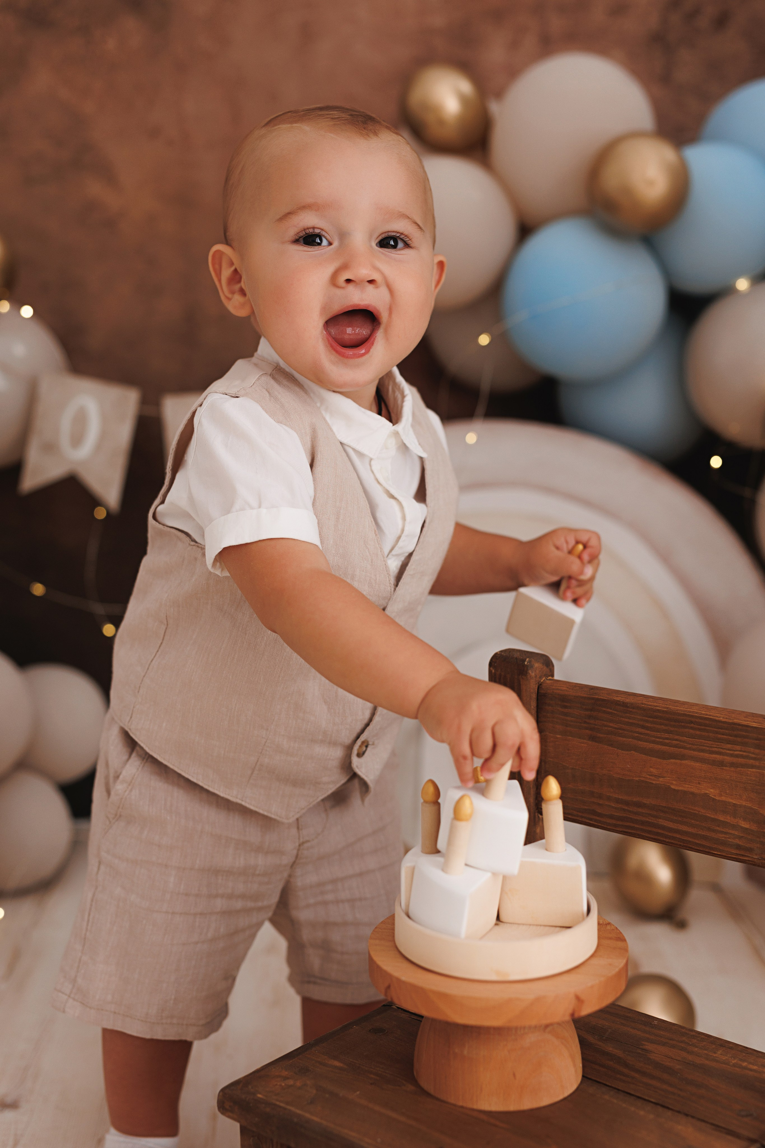 фотосессия первого годика в Краснодаре, детский фотограф 