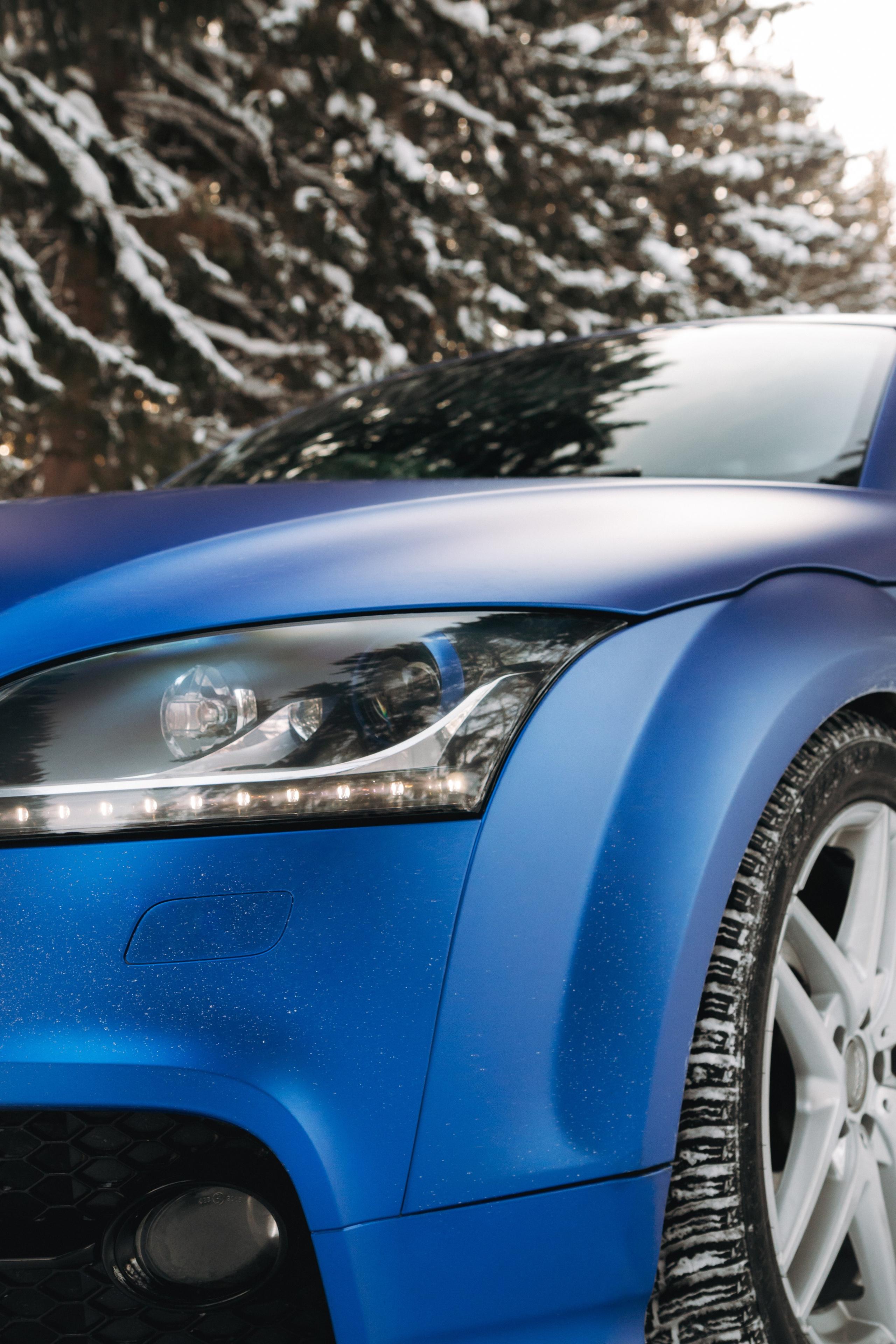 Audi TT shades of blue. Автомобильный фотограф и видеограф в Новосибирске|Александра Косухина