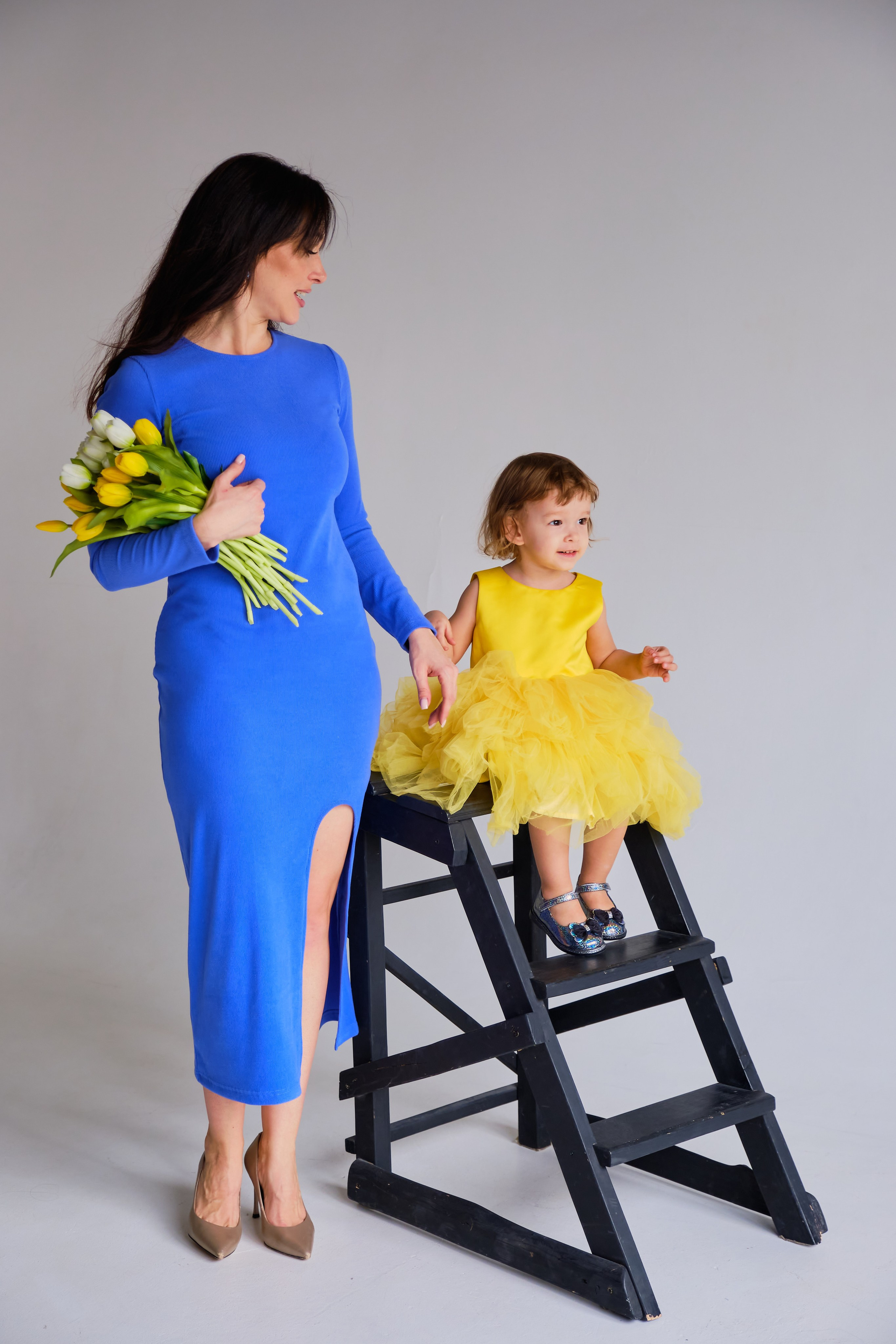 Наталья с дочкой. Весна. Фотограф в Самаре Татьяна Дубаносова