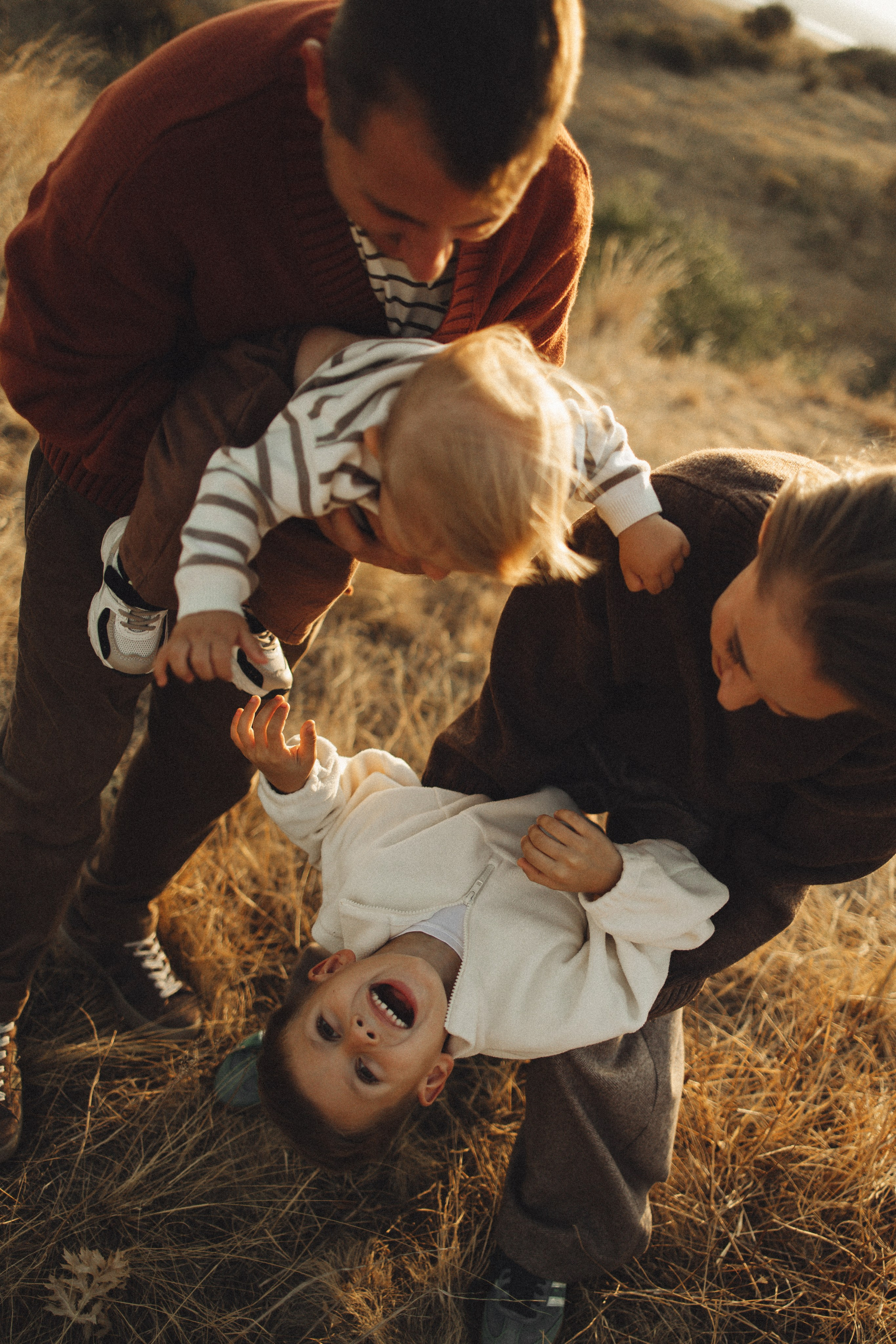 Семейная история, закат в Мержаново. Семейный и детский фотограф, таганрог, ростов-на-дону