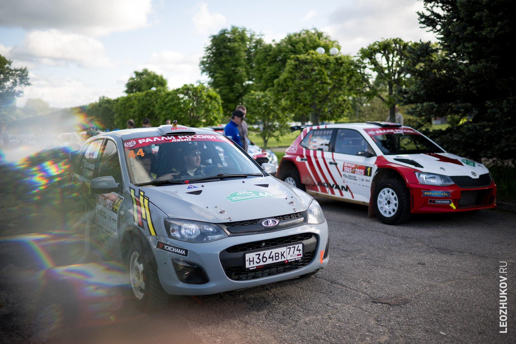 Rally Pushkinskie gory 2025. Sports photographer Leonid Zhukov