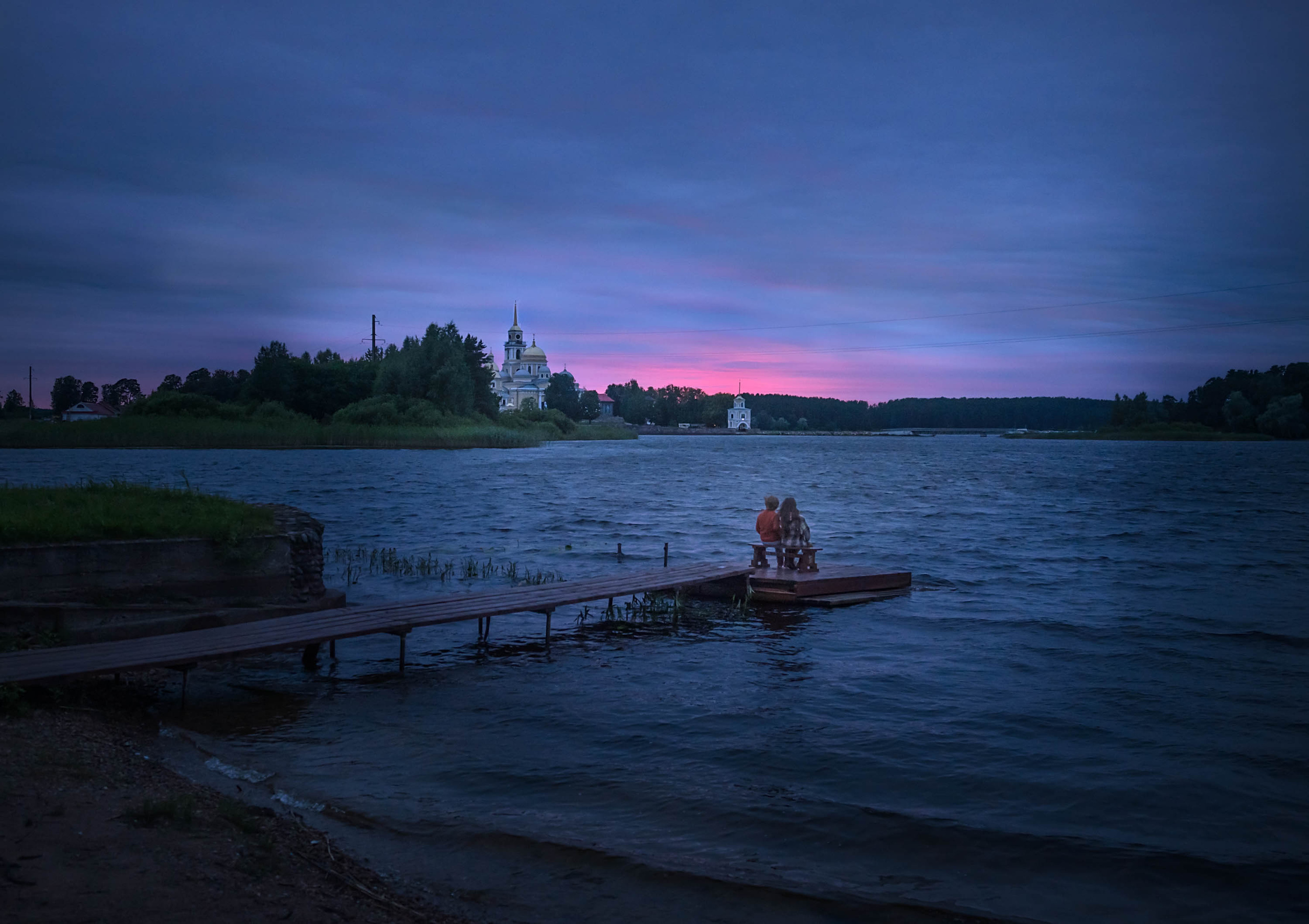 Озеро Селигер и Нилова Пустынь
